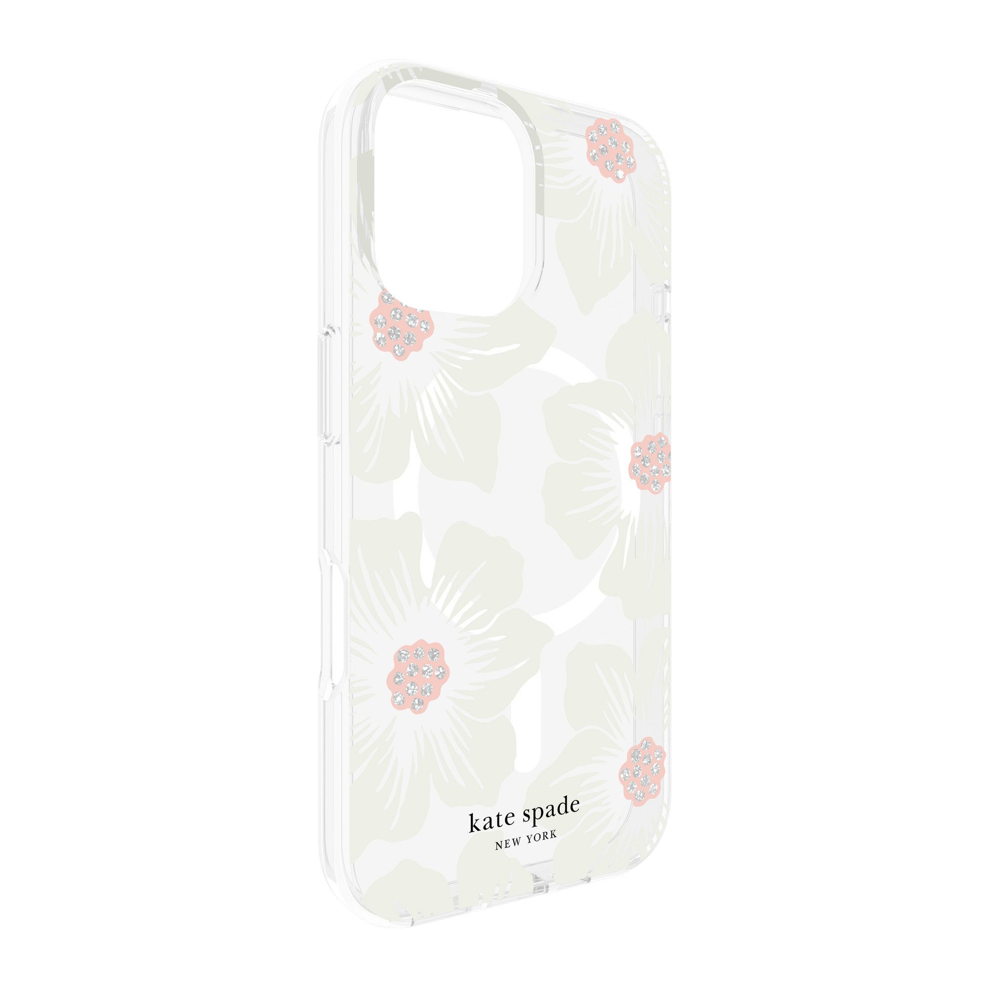 iPhone 16 Kate Spade Protective Prints MagSafe Case - Hollyhock Floral - 15-13244