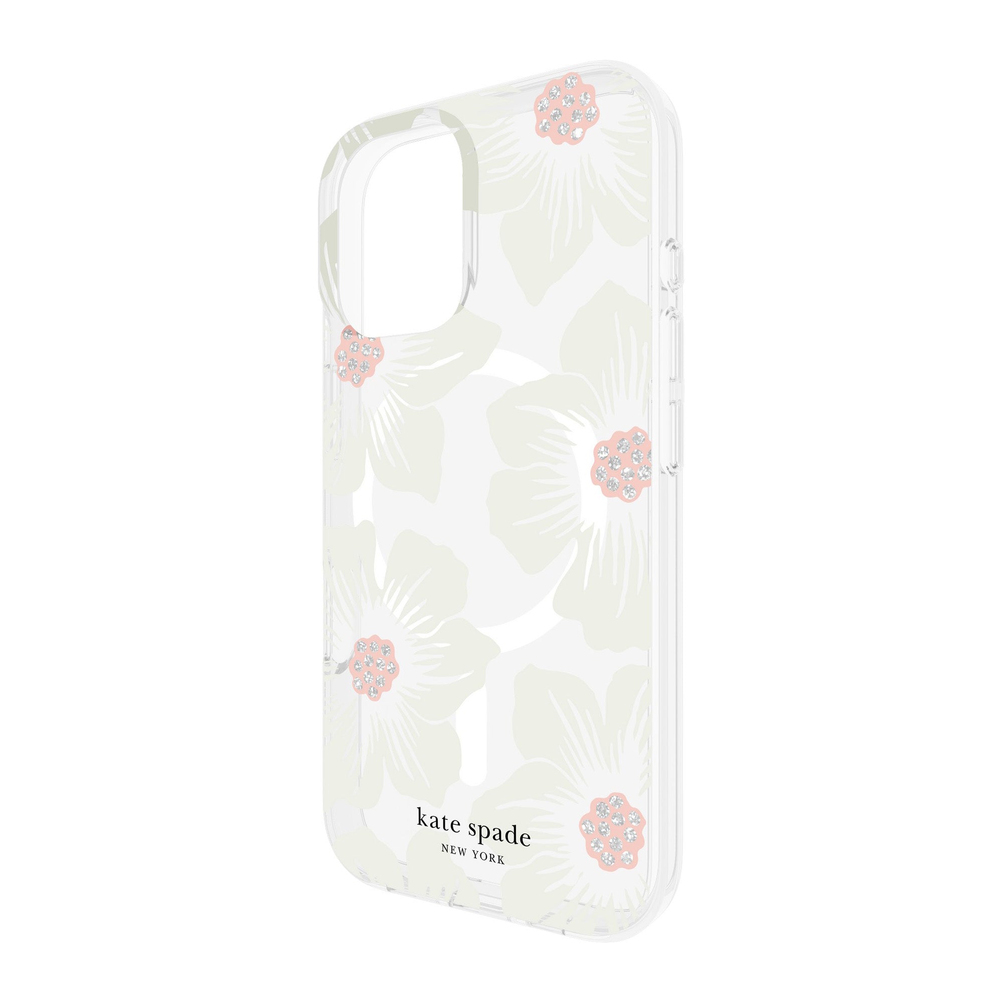 iPhone 16 Kate Spade Protective Prints MagSafe Case - Hollyhock Floral - 15-13244