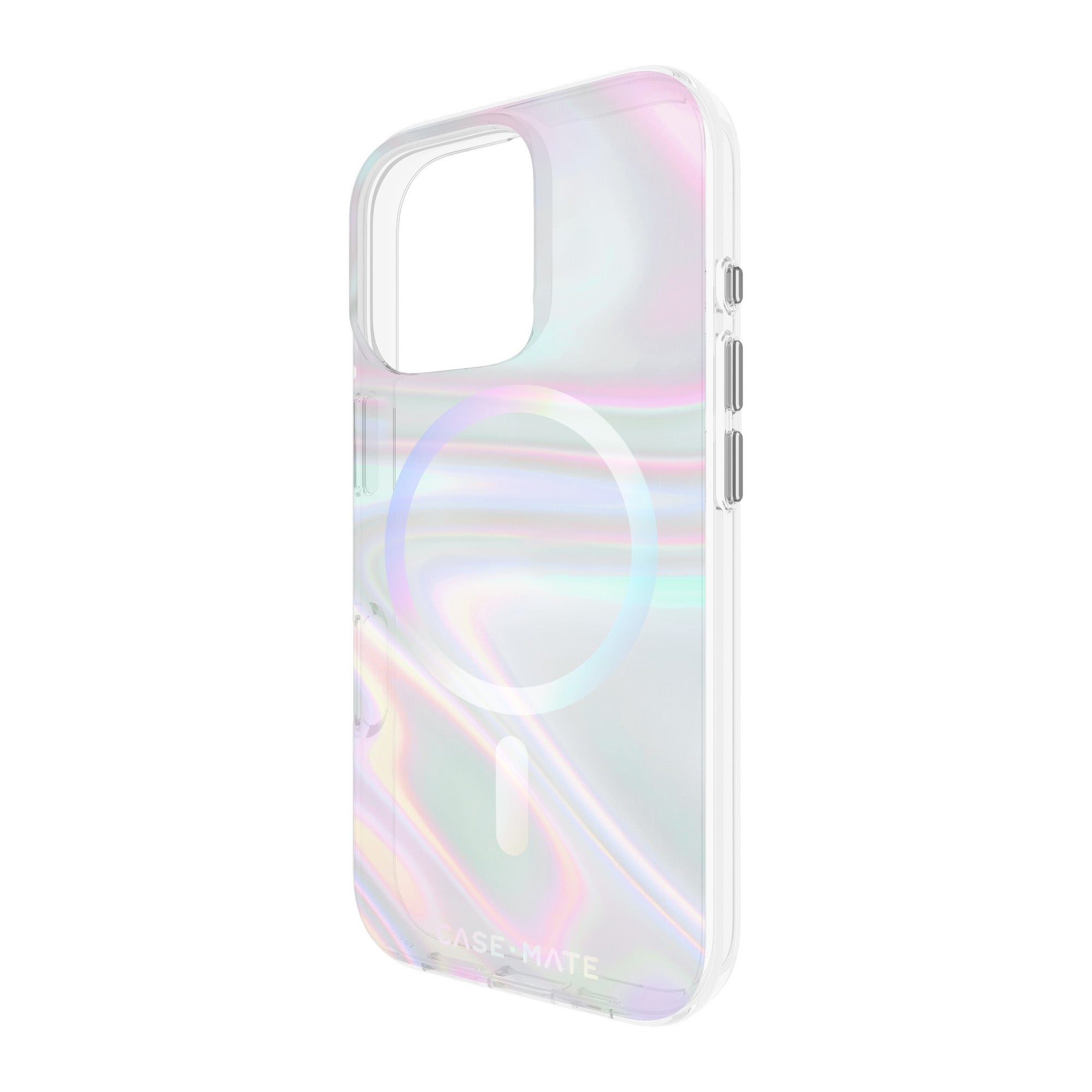 iPhone 16 Pro Case-Mate Soap Bubble MagSafe Case - Iridescent - 15-13257