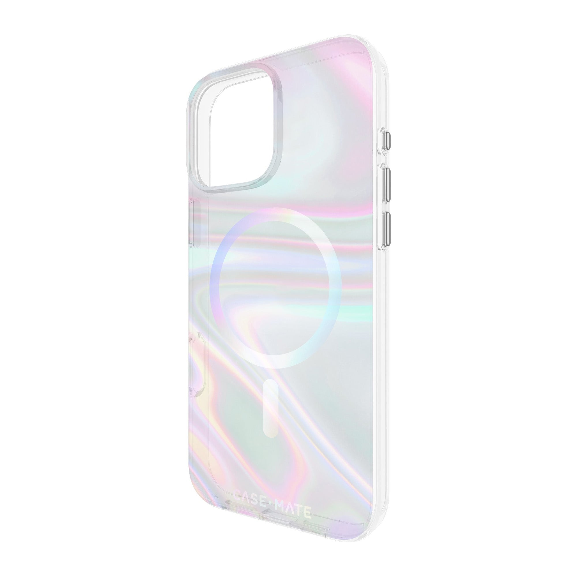 iPhone 16 Pro Max Case-Mate Soap Bubble MagSafe Case - Iridescent - 15-13268