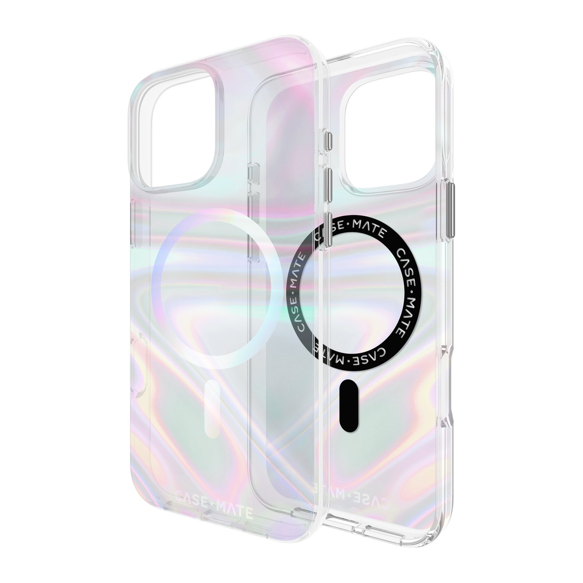 iPhone 16 Pro Max Case-Mate Soap Bubble MagSafe Case - Iridescent - 15-13268