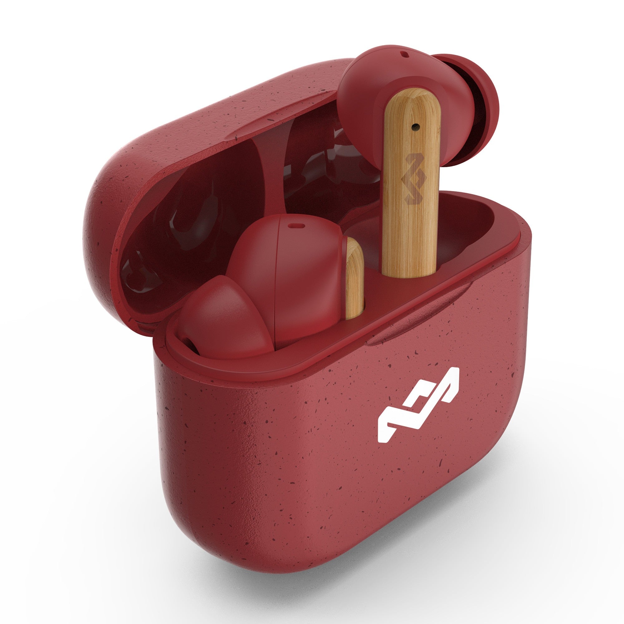 House of Marley Little Bird True Wireless TWS Earbuds - Red - 15-13292