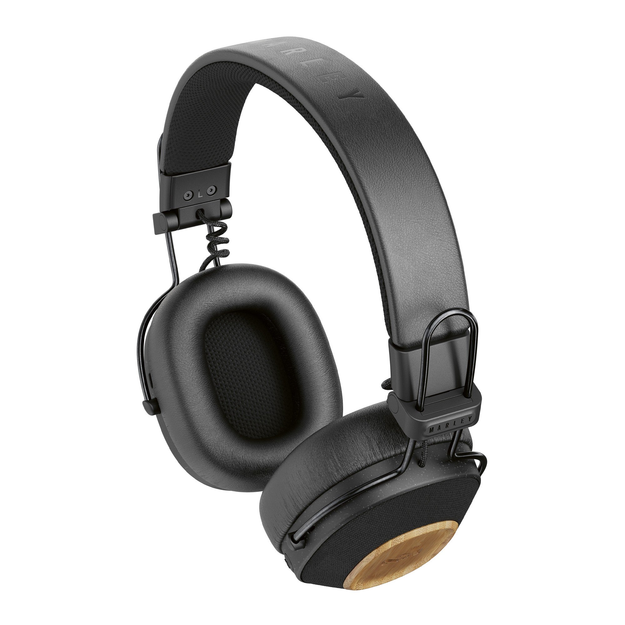 House of Marley Positive Vibration Riddim Headphones - Black - 15-13297