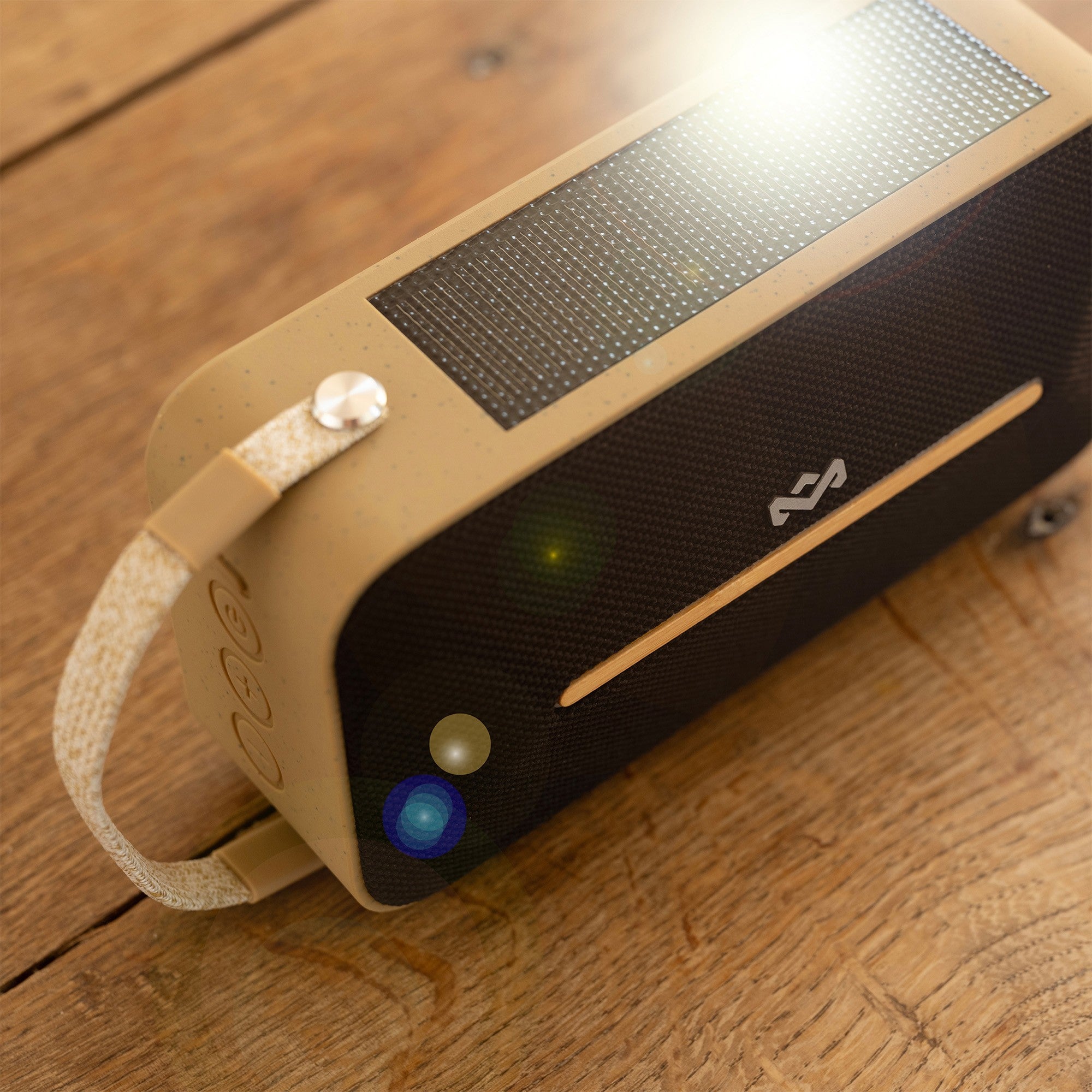 House of Marley Rise Up Solar Bluetooth Speaker - Black - 15-13305