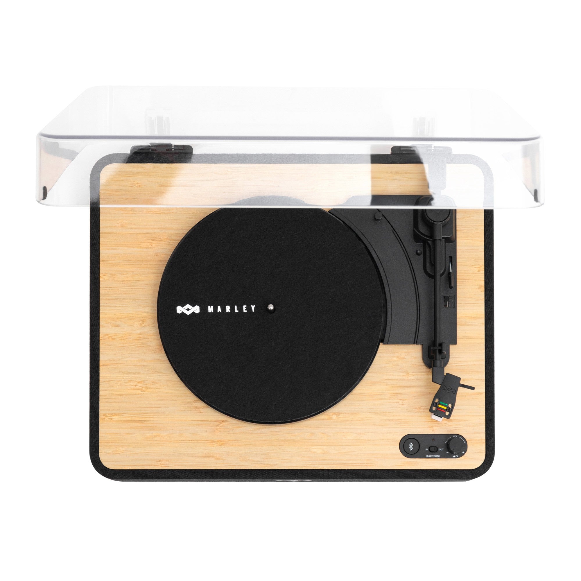 House of Marley Revolution Turntable - Light Wood/Black - 15-13308