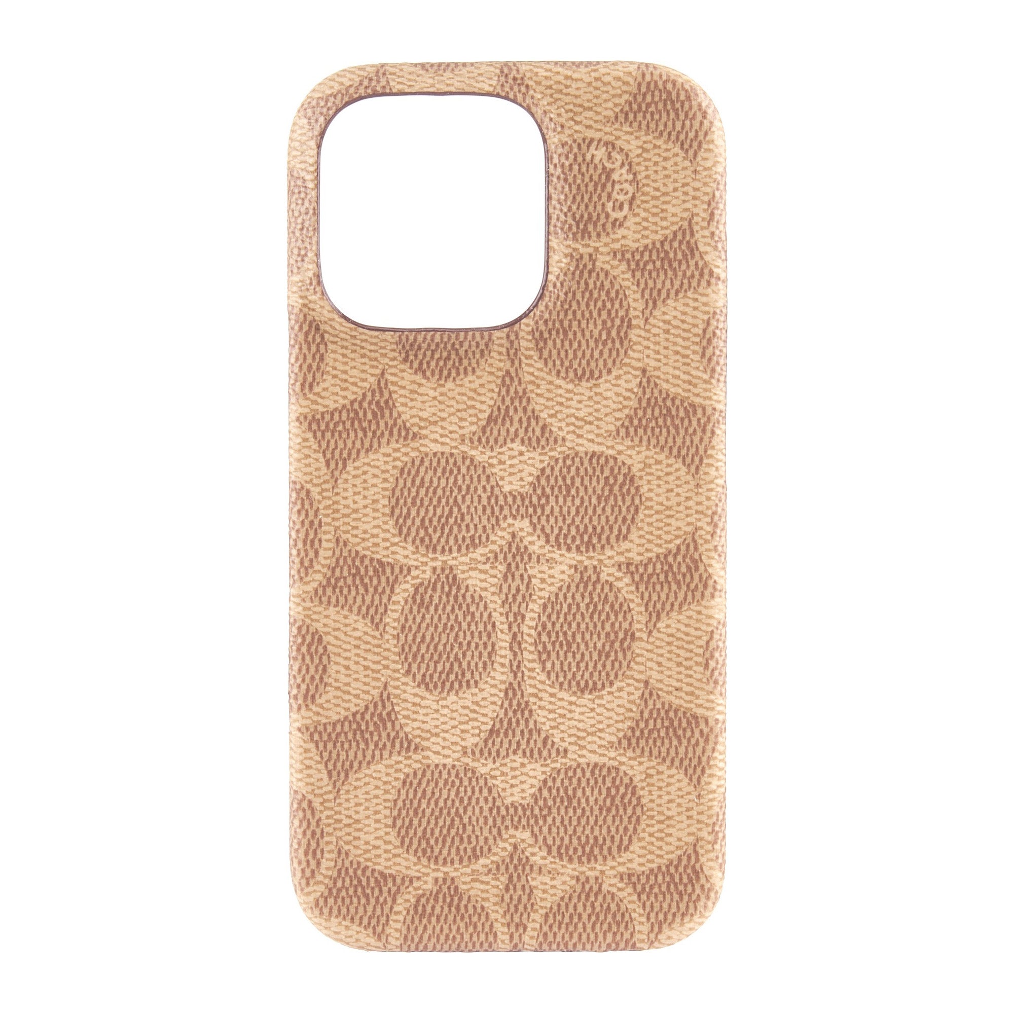 iPhone 16 Pro Coach Slim Wrap Signature C Case - Tan - 15-13368