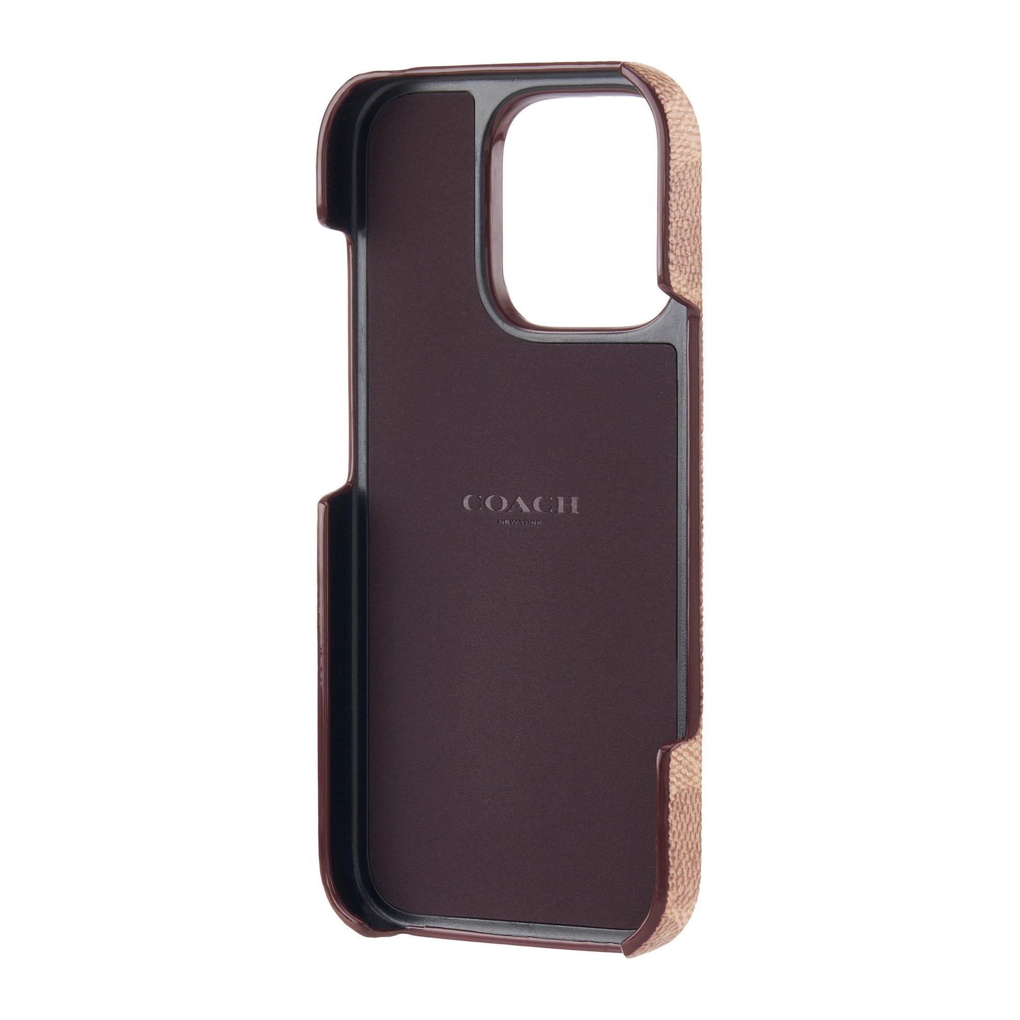 iPhone 16 Pro Coach Slim Wrap Signature C Case - Tan - 15-13368