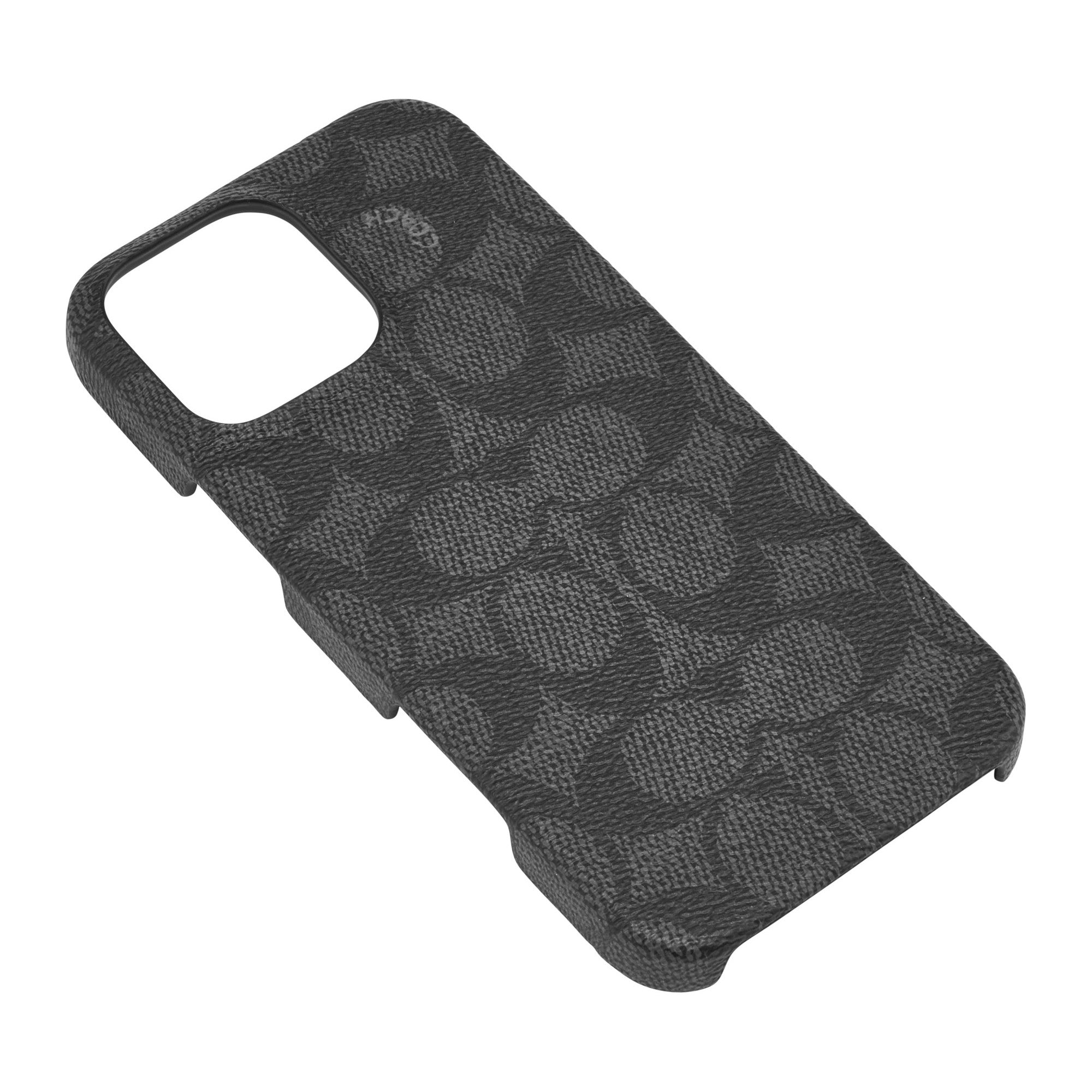 iPhone 16 Pro Max Coach Slim Wrap Signature C Case - Charcoal - 15-13376