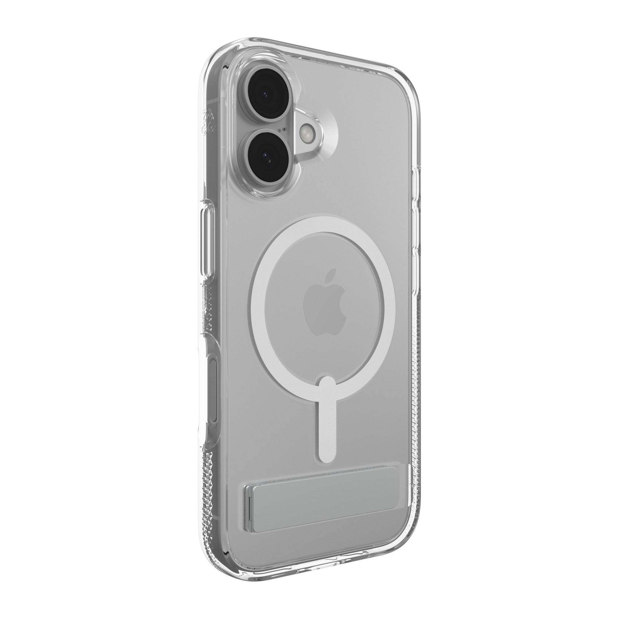 iPhone 16 ZAGG Graphene Crystal Palace Snap Kickstand Case - Clear - 15-13380