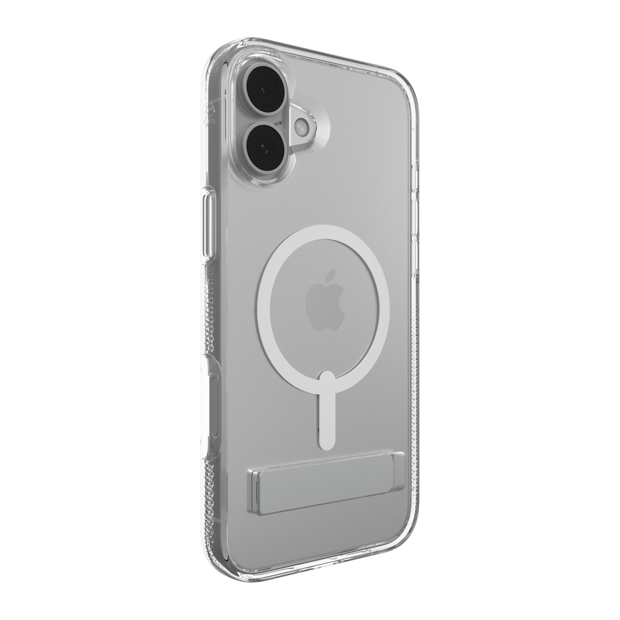 iPhone 16 Plus ZAGG Graphene Crystal Palace Snap Kickstand Case - Clear - 15-13408