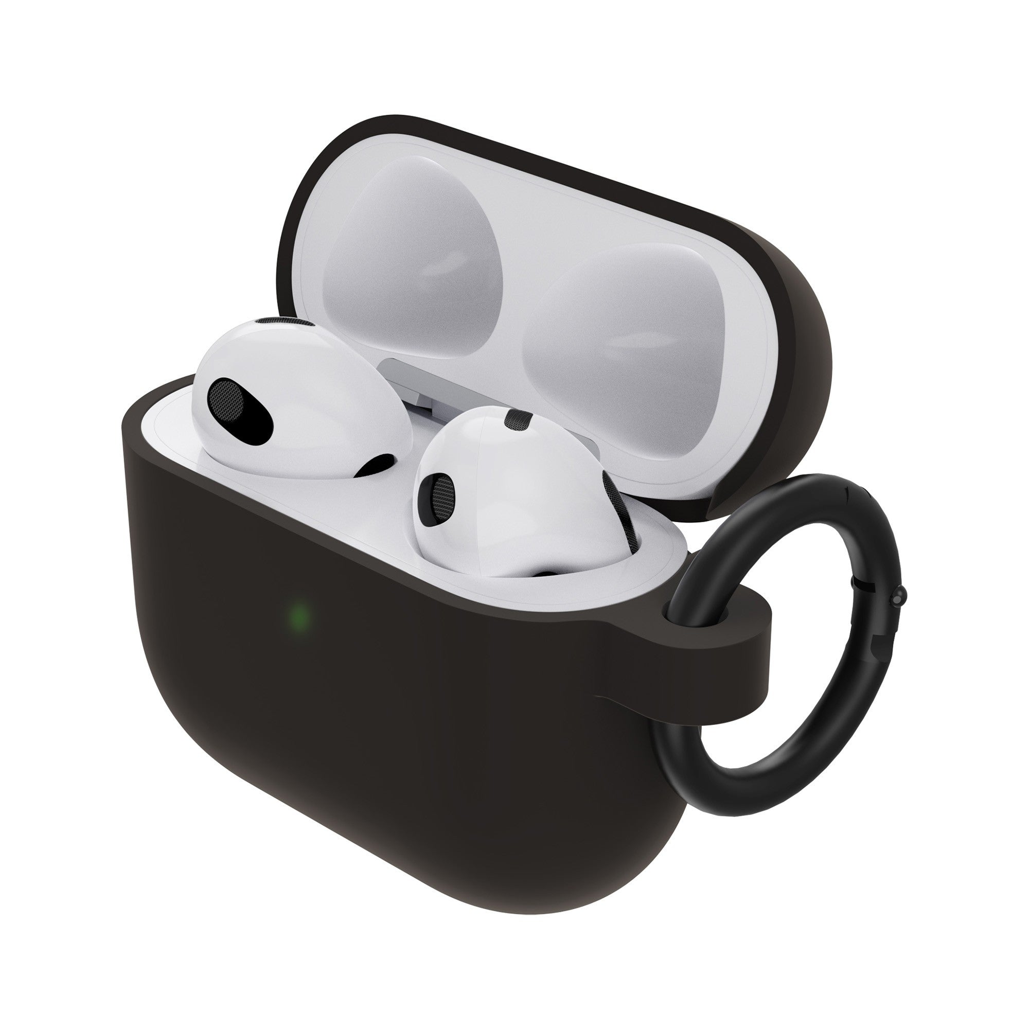 Apple Airpods 3rd Gen Otterbox Headphone Case - Clear/Black - Black Crystal - 15-13474