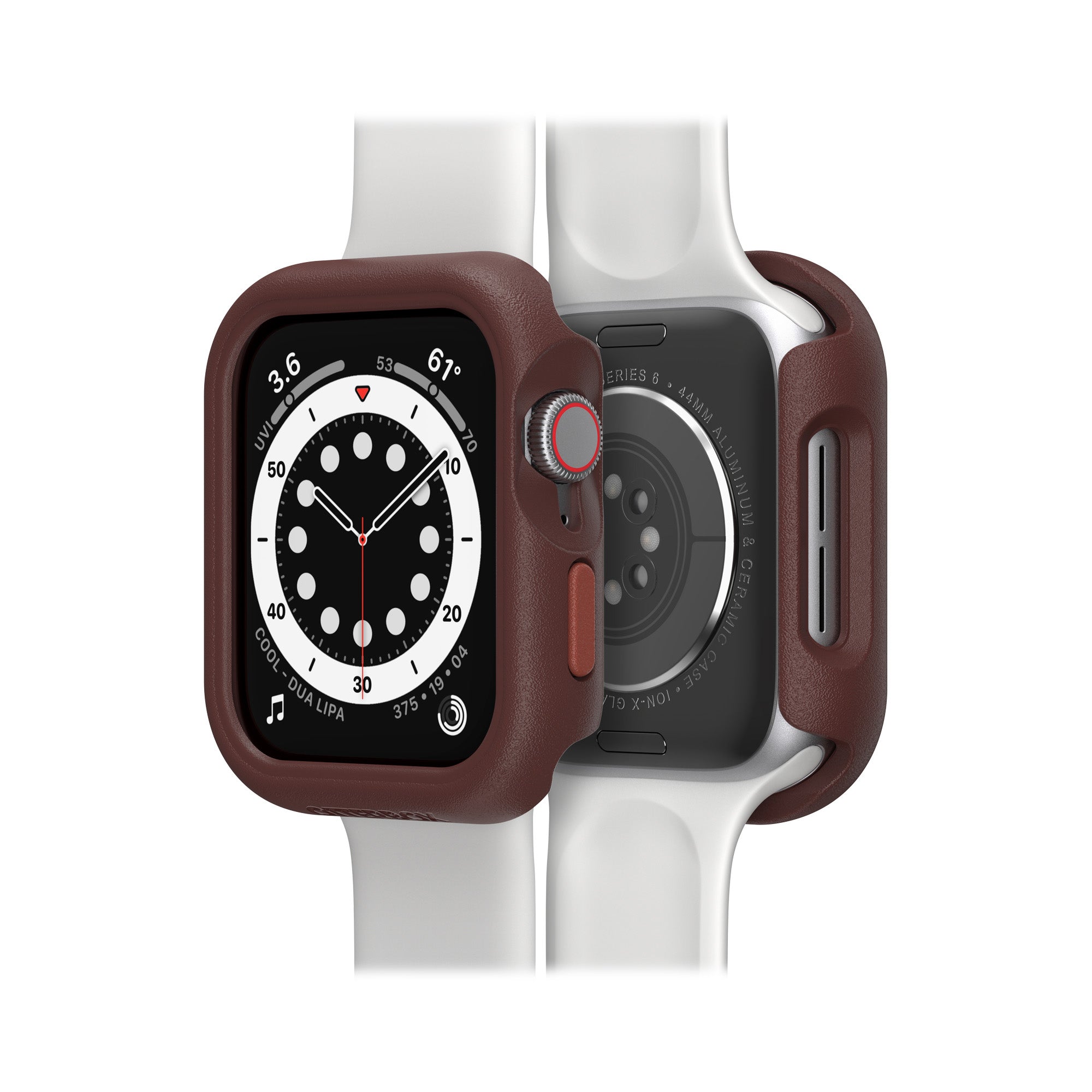 Apple Watch 44mm Otterbox Watch Bumper - Red - Union Station - 15-13491