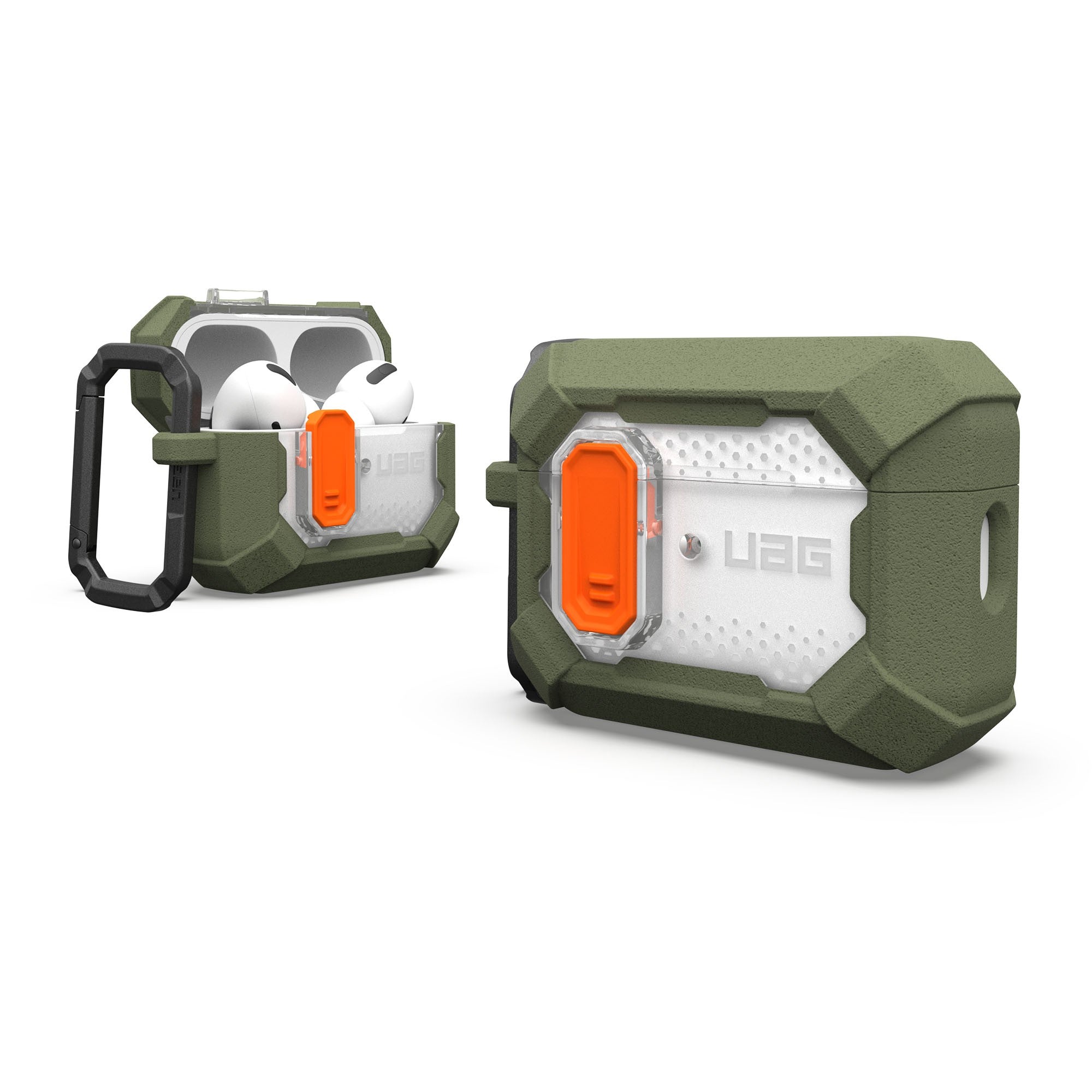 Airpods Pro 2nd Gen UAG Plasma Case - Olive Drab - 15-13620