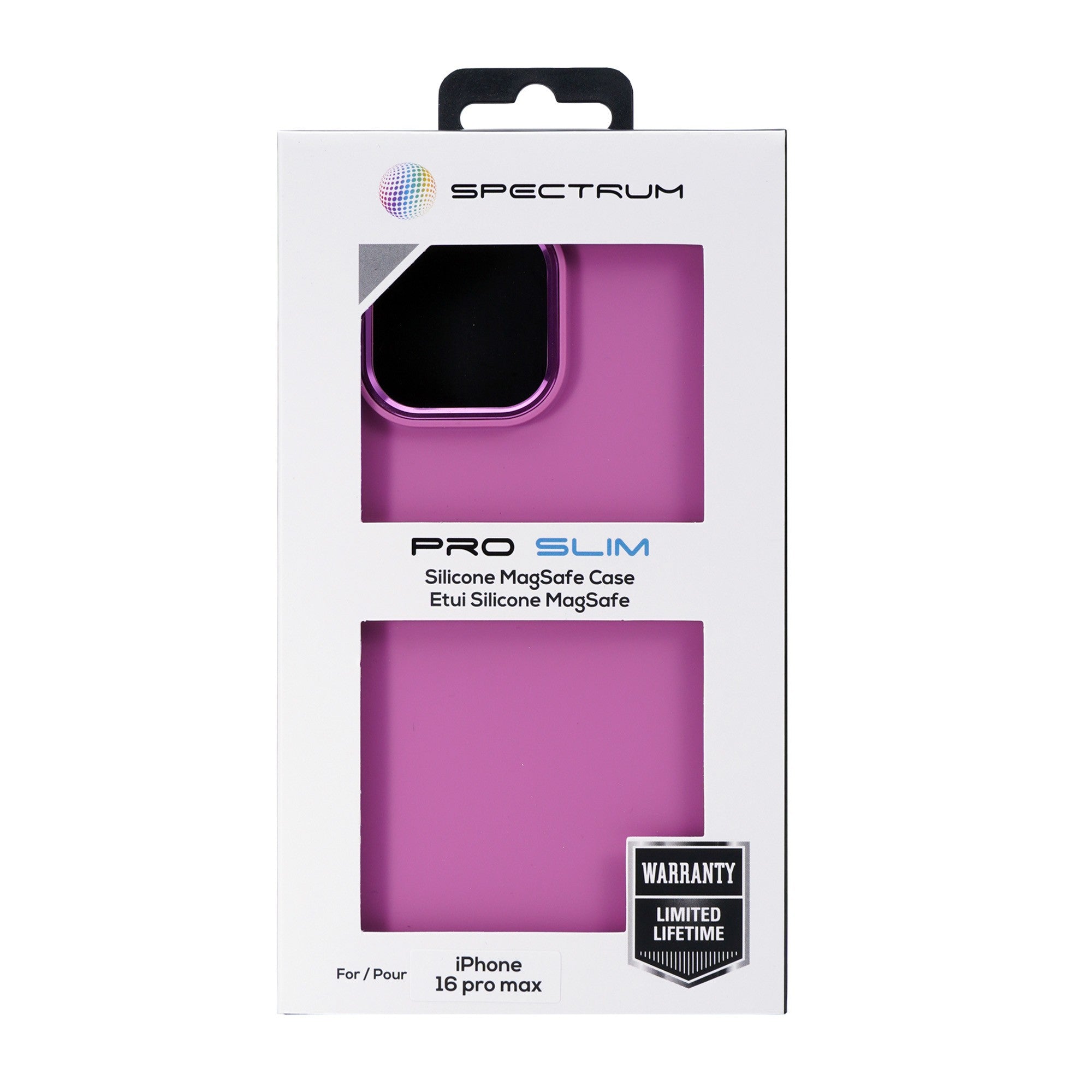 iPhone 16 Pro Max SPECTRUM Pro Slim Silicone MagSafe Case - Lavender - 15-13649