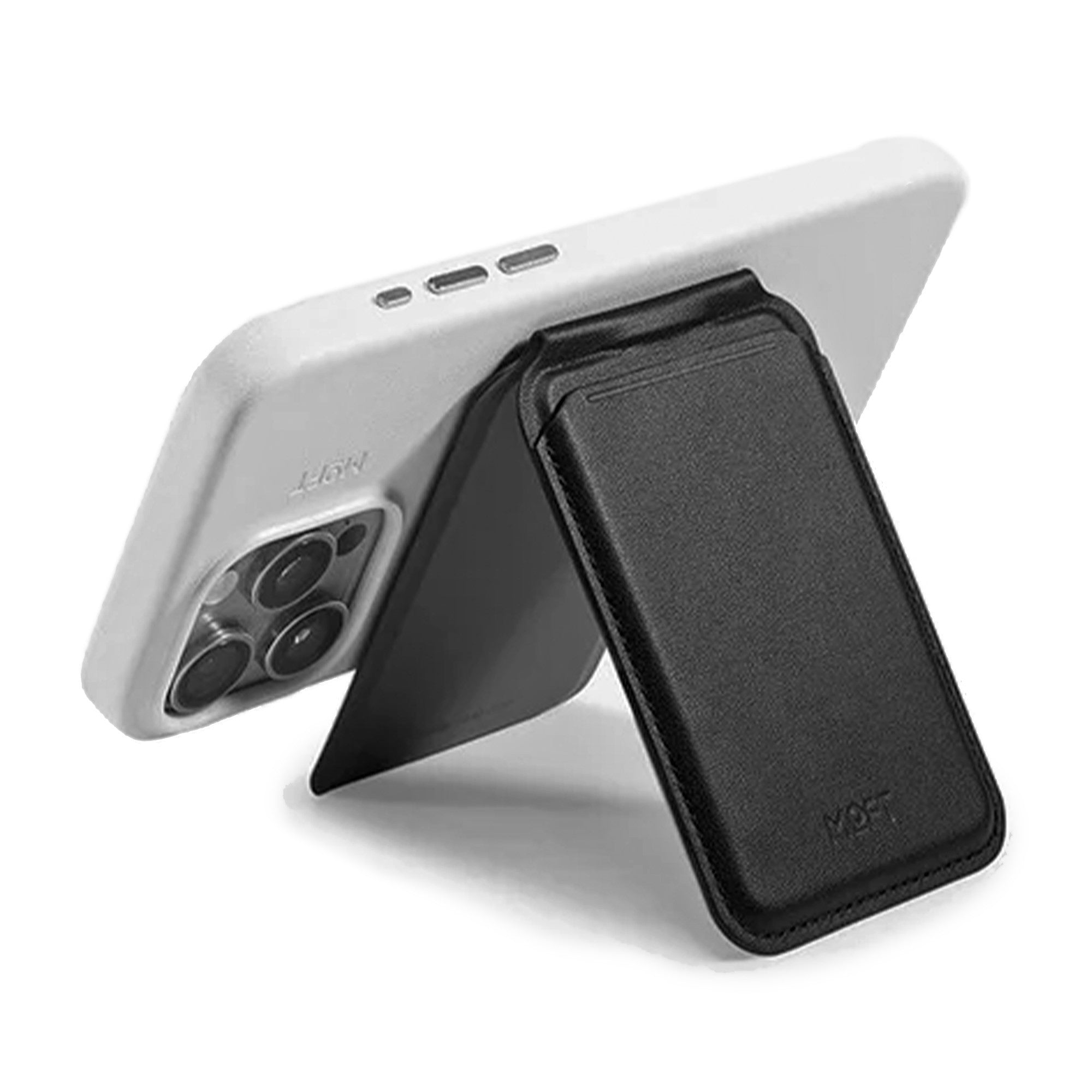 MOFT Flash Wallet + Stand MagSafe - Jet Black - 15-13706