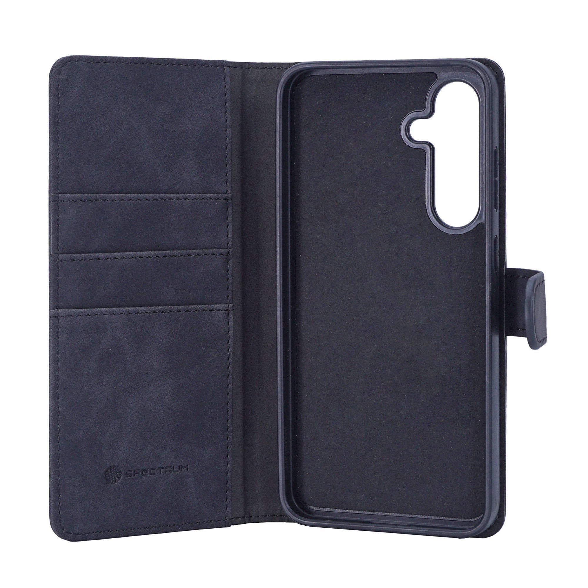 Samsung Galaxy S24 FE SPECTRUM Folio Slim Detachable 2-1 Wallet Case - Black - 15-13740