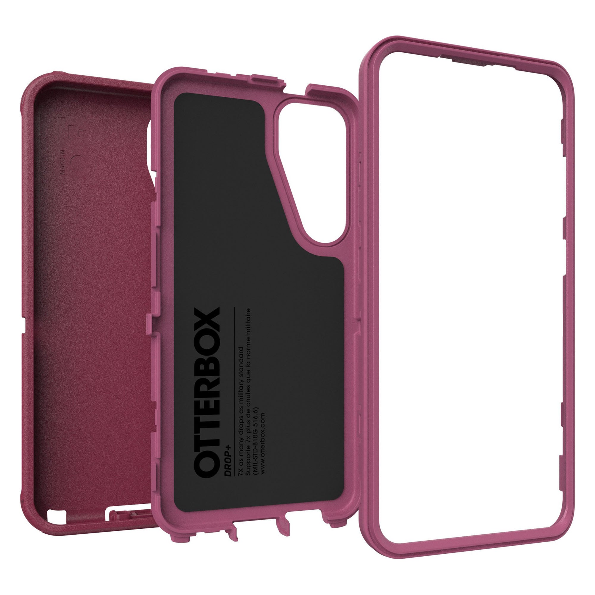 Samsung Galaxy S25+ Otterbox Defender Pro Series Case - Pink - Foxberry - 15-13757