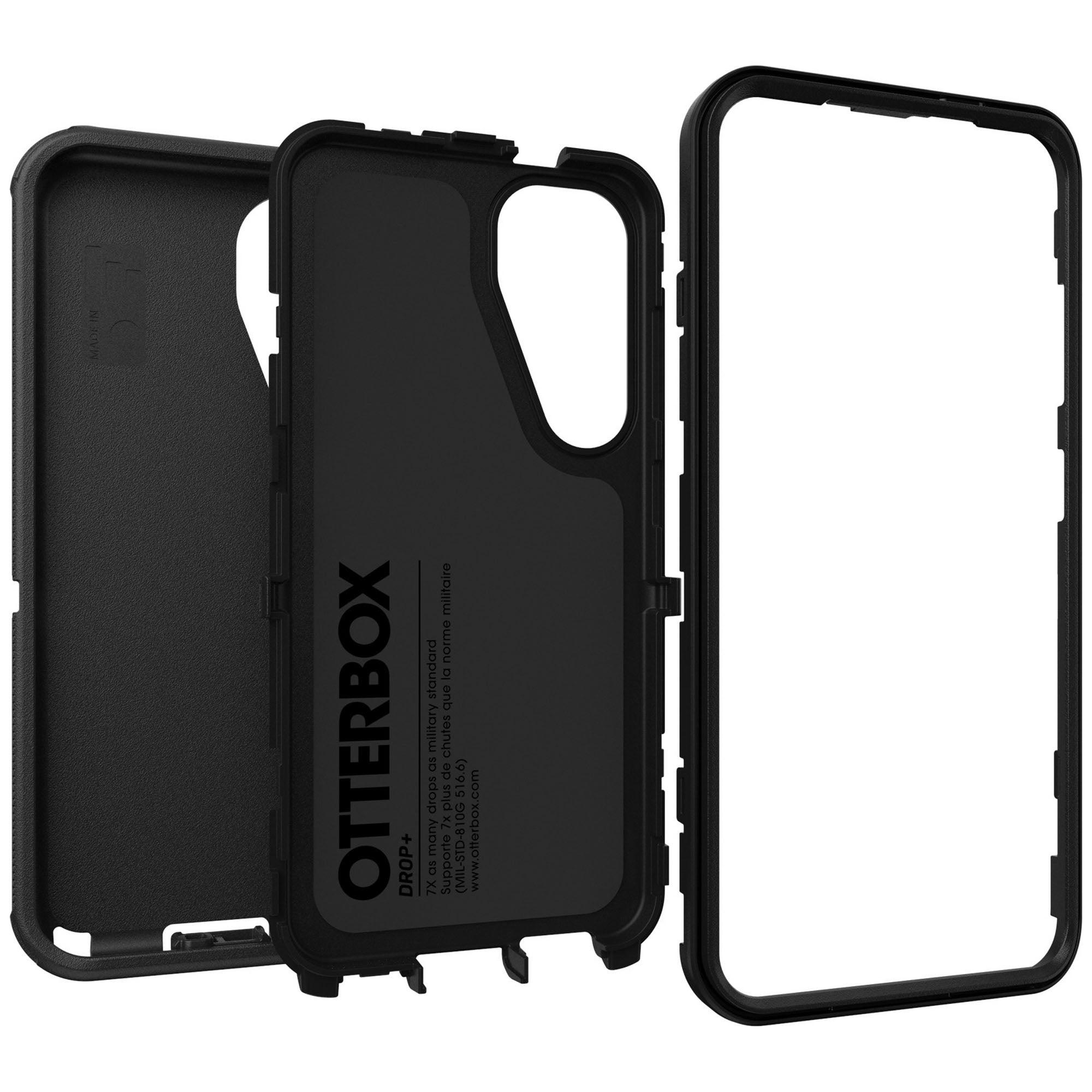 Samsung Galaxy S25 Otterbox Defender Pro Series Case - Black - 15-13760