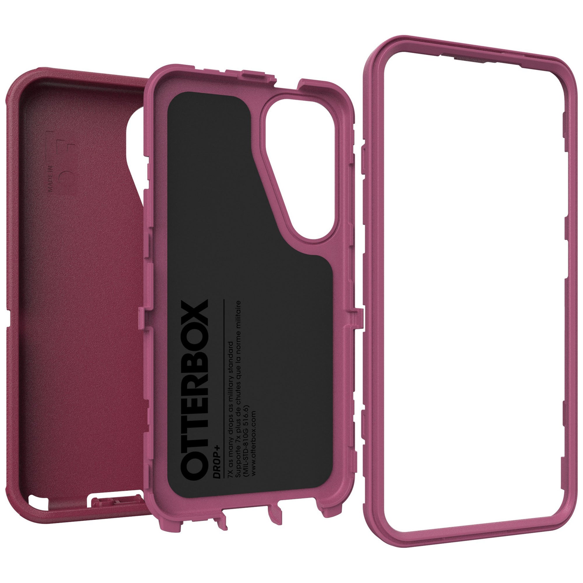 Samsung Galaxy S25 Otterbox Defender Pro Series Case - Pink - Foxberry - 15-13762