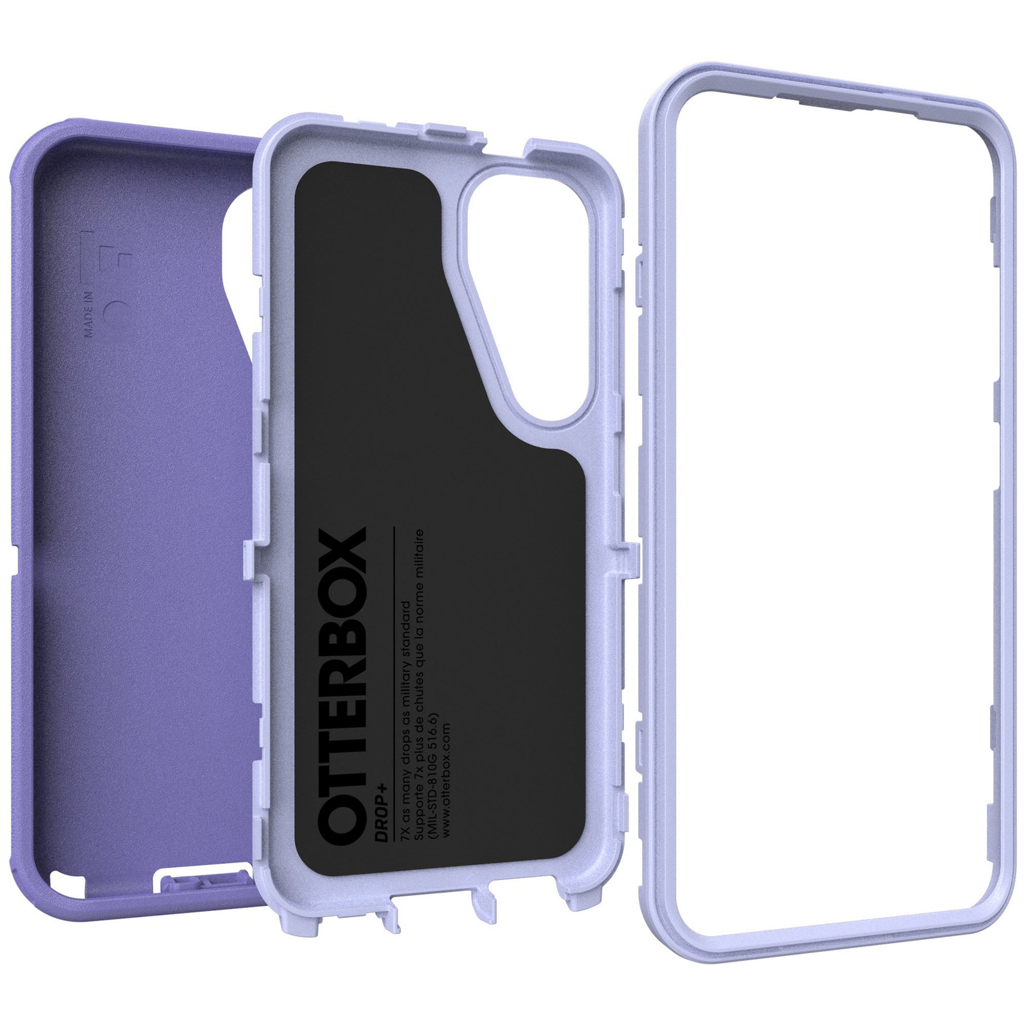 Samsung Galaxy S25 Otterbox Defender Pro Series Case - Purple - Mountain Majesty - 15-13763