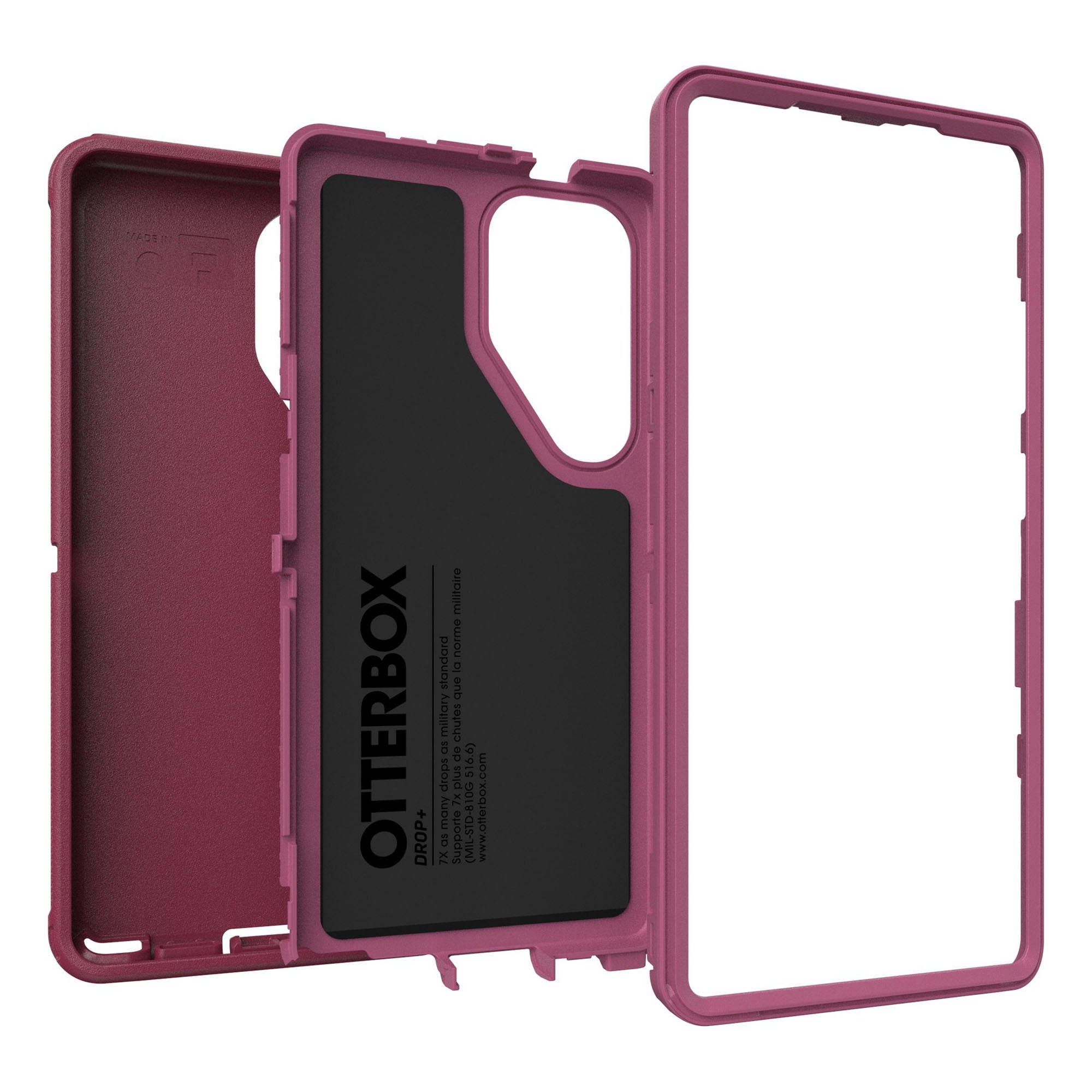 Samsung Galaxy S25 Ultra Otterbox Defender Pro Series Case - Pink - Foxberry - 15-13767