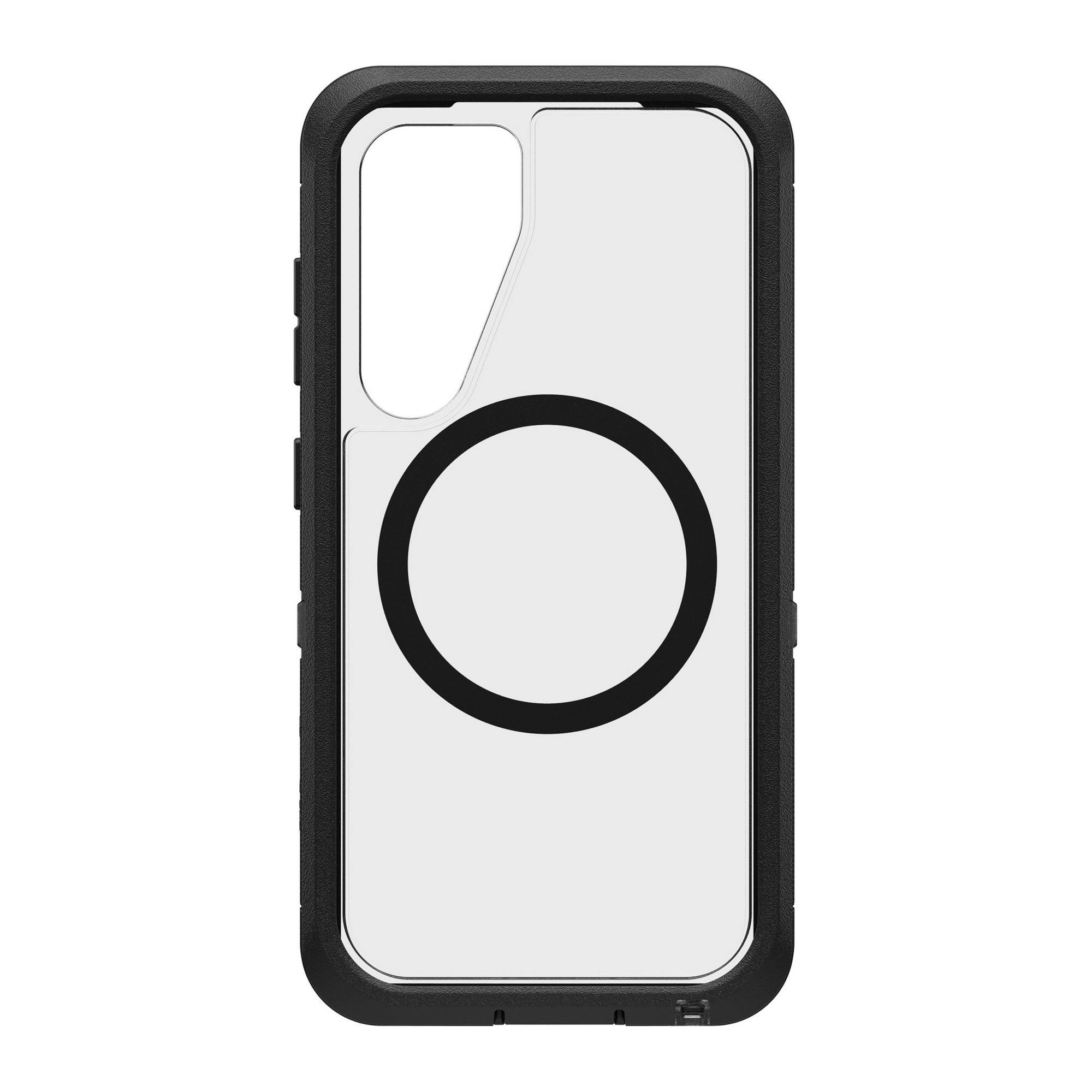 Samsung Galaxy S25 Otterbox Defender Series Pro XT Clear w/Magnets Case - Clear/Black - Dark Side - 15-13772