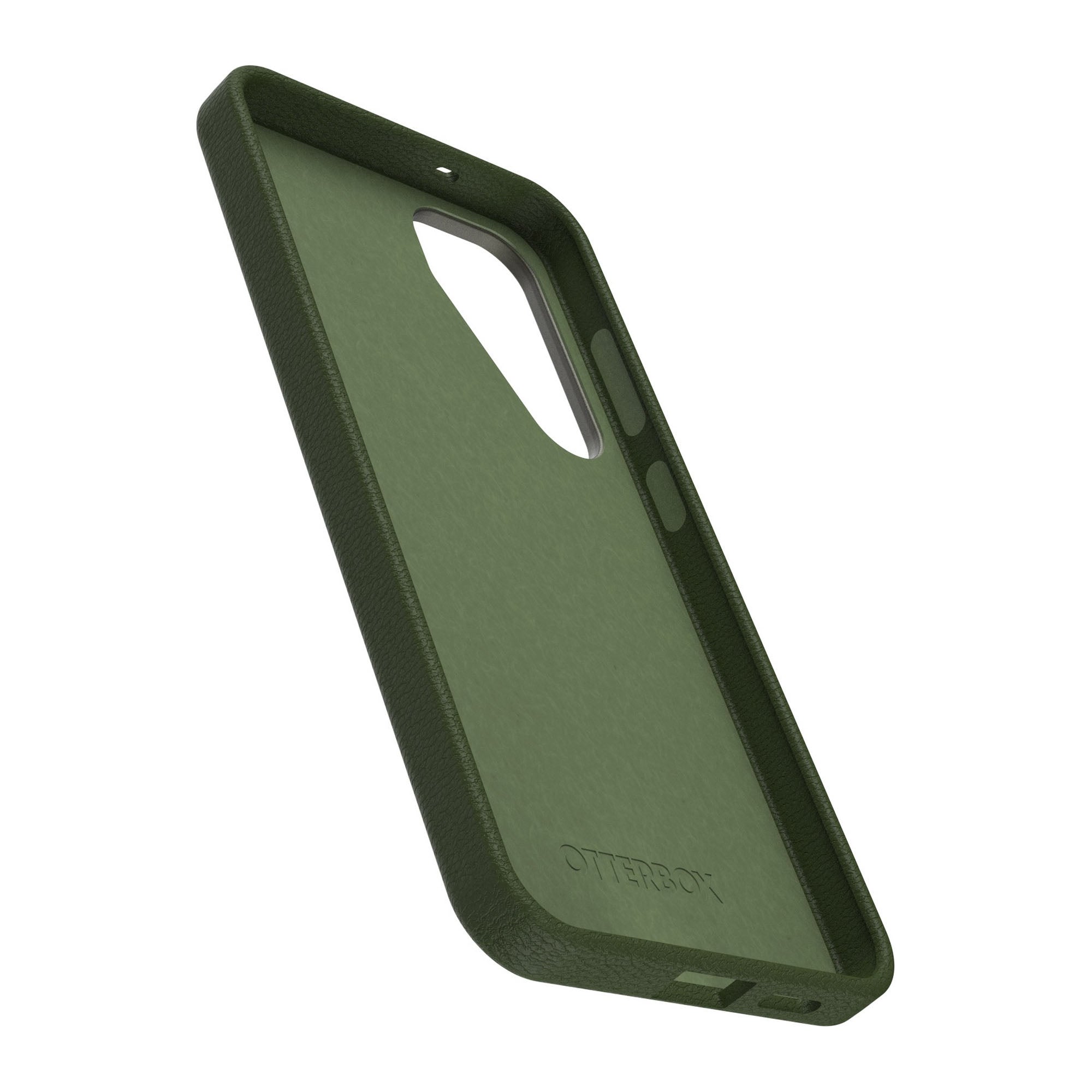 Samsung Galaxy S25+ Otterbox Symmetry Cactus Leather Series Case - Green - Cactus Grove - 15-13792