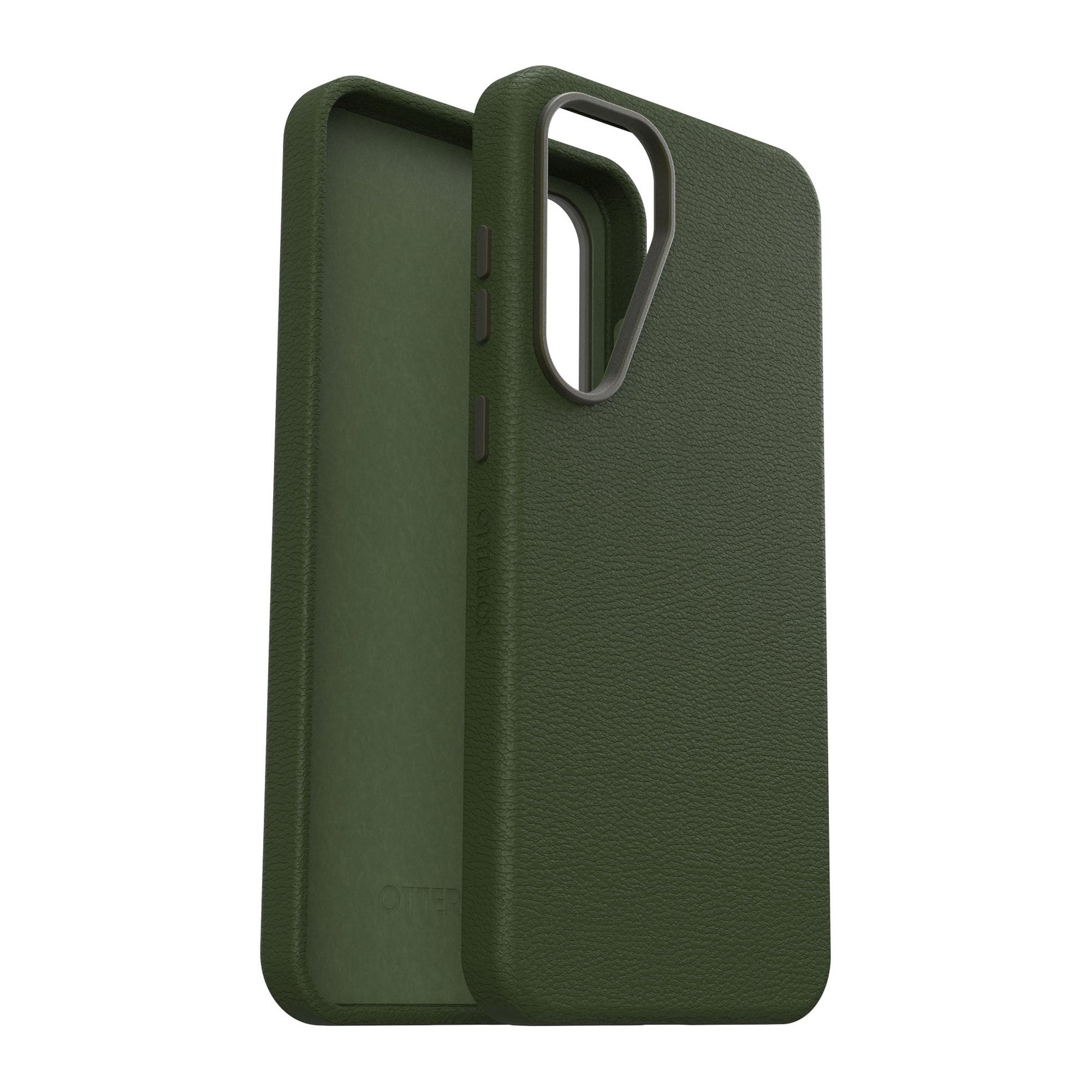 Samsung Galaxy S25+ Otterbox Symmetry Cactus Leather Series Case - Green - Cactus Grove - 15-13792