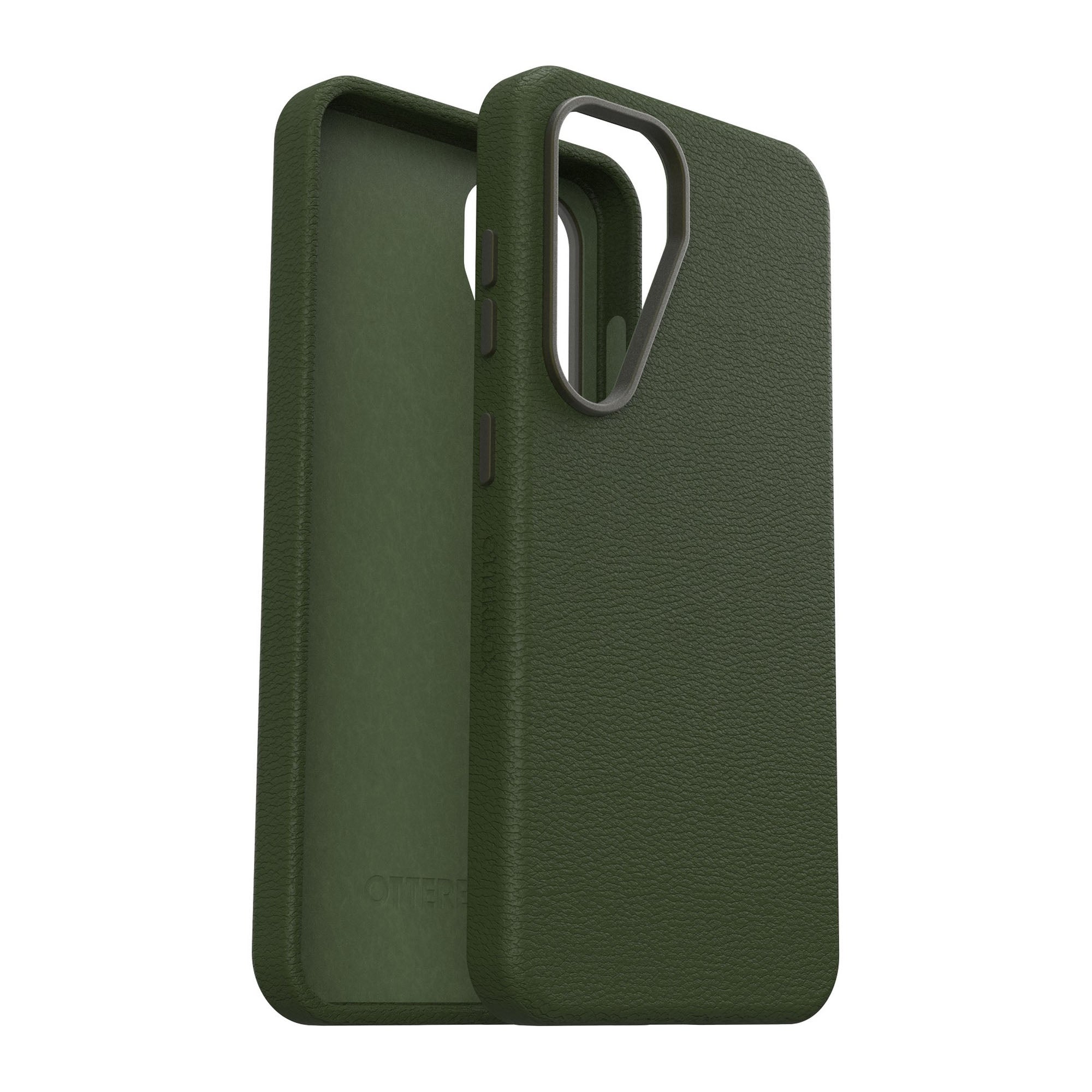 Samsung Galaxy S25 Otterbox Symmetry Cactus Leather Series Case - Green - Cactus Grove - 15-13796