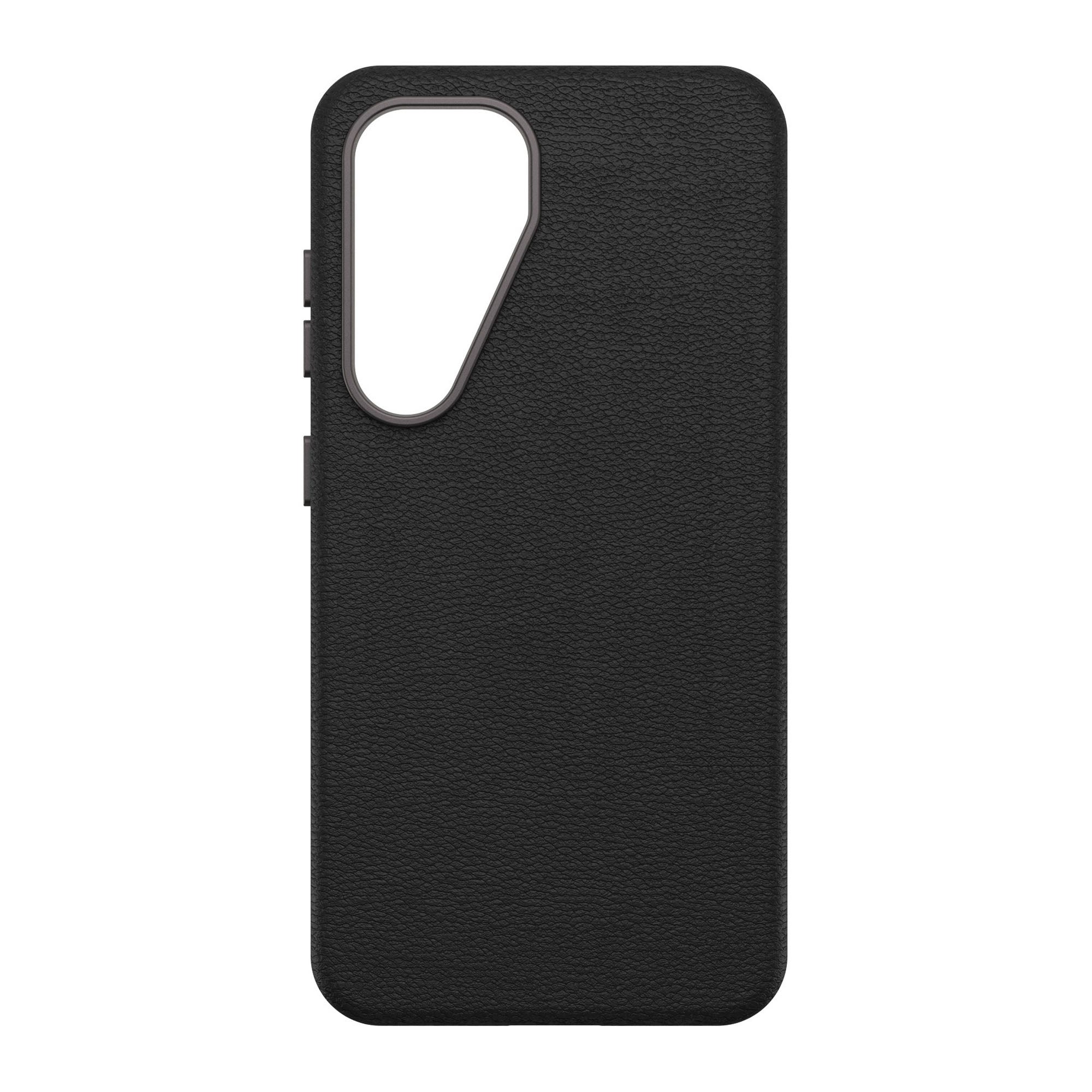 Samsung Galaxy S25 Otterbox Symmetry Cactus Leather Series Case - Black - Noir Ash - 15-13797