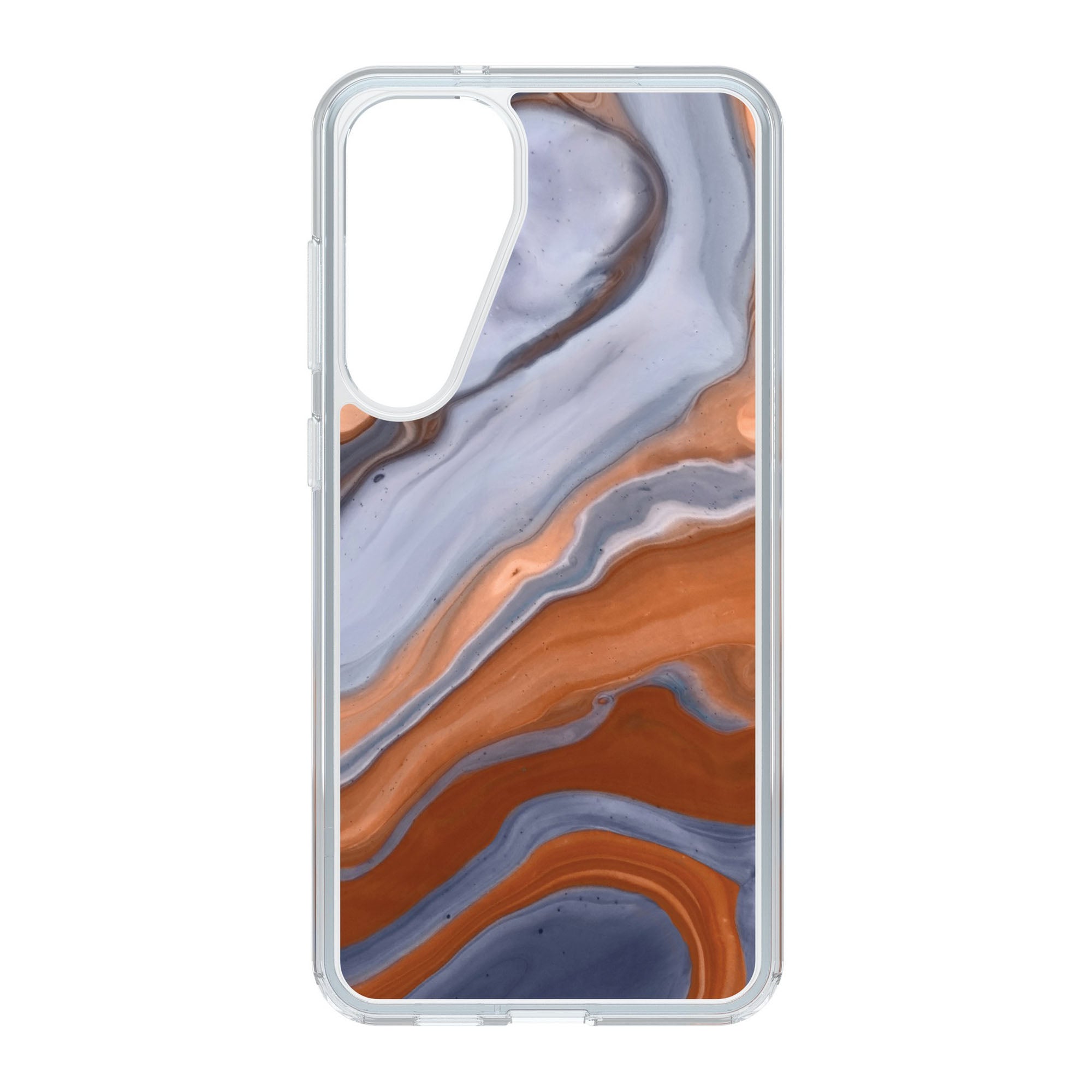 Samsung Galaxy S25+ Otterbox Symmetry Series w/Magnets Clear Case - Blue - High Desert Agate - 15-13806