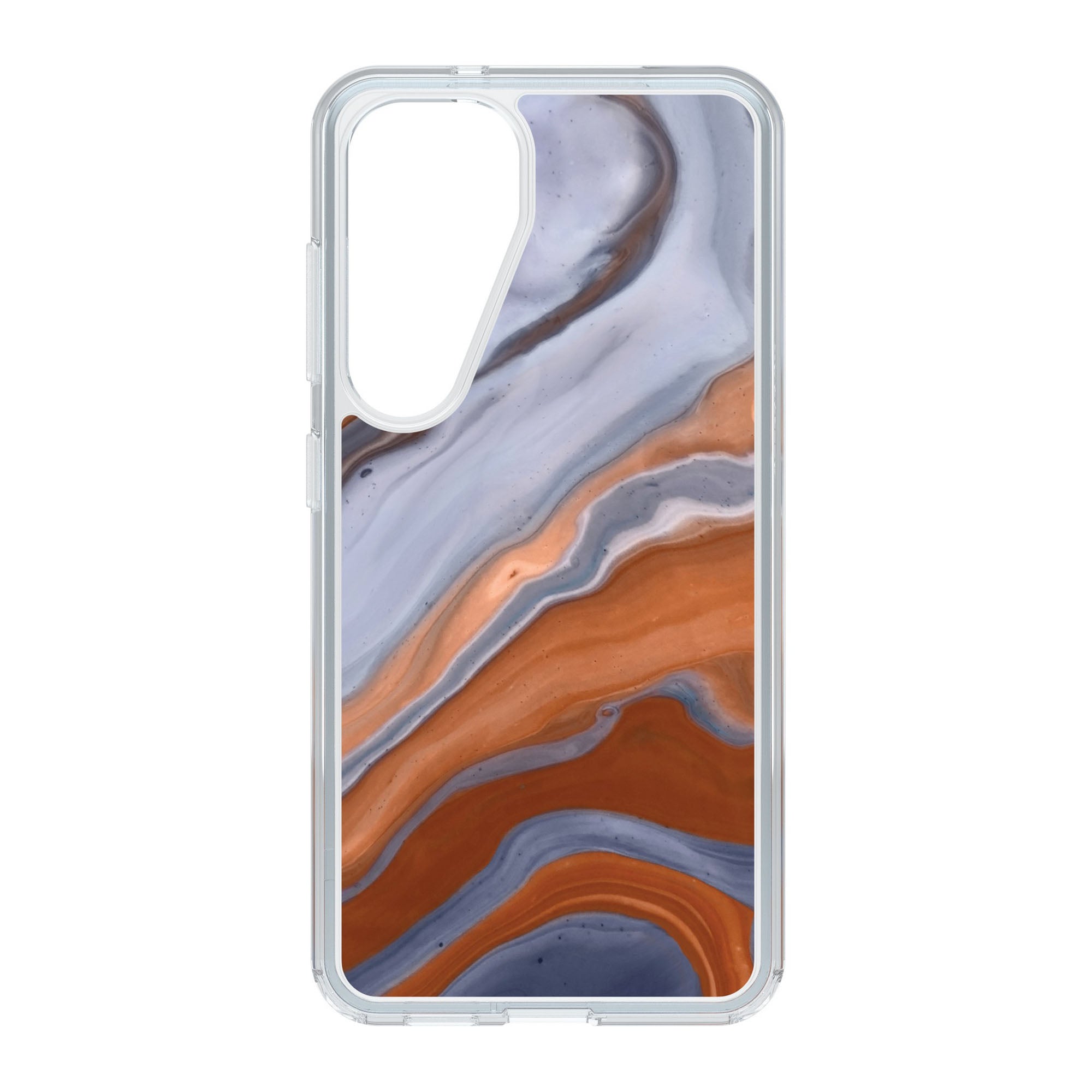 Samsung Galaxy S25 Otterbox Symmetry Series w/Magnets Clear Case - Blue - High Desert Agate - 15-13814