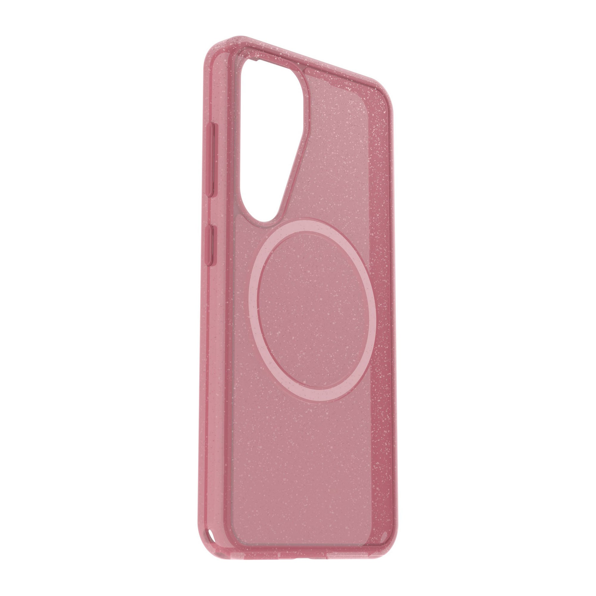 Samsung Galaxy S25 Otterbox Symmetry Series w/Magnets Clear Case - Pink - Thimbleberry - 15-13816