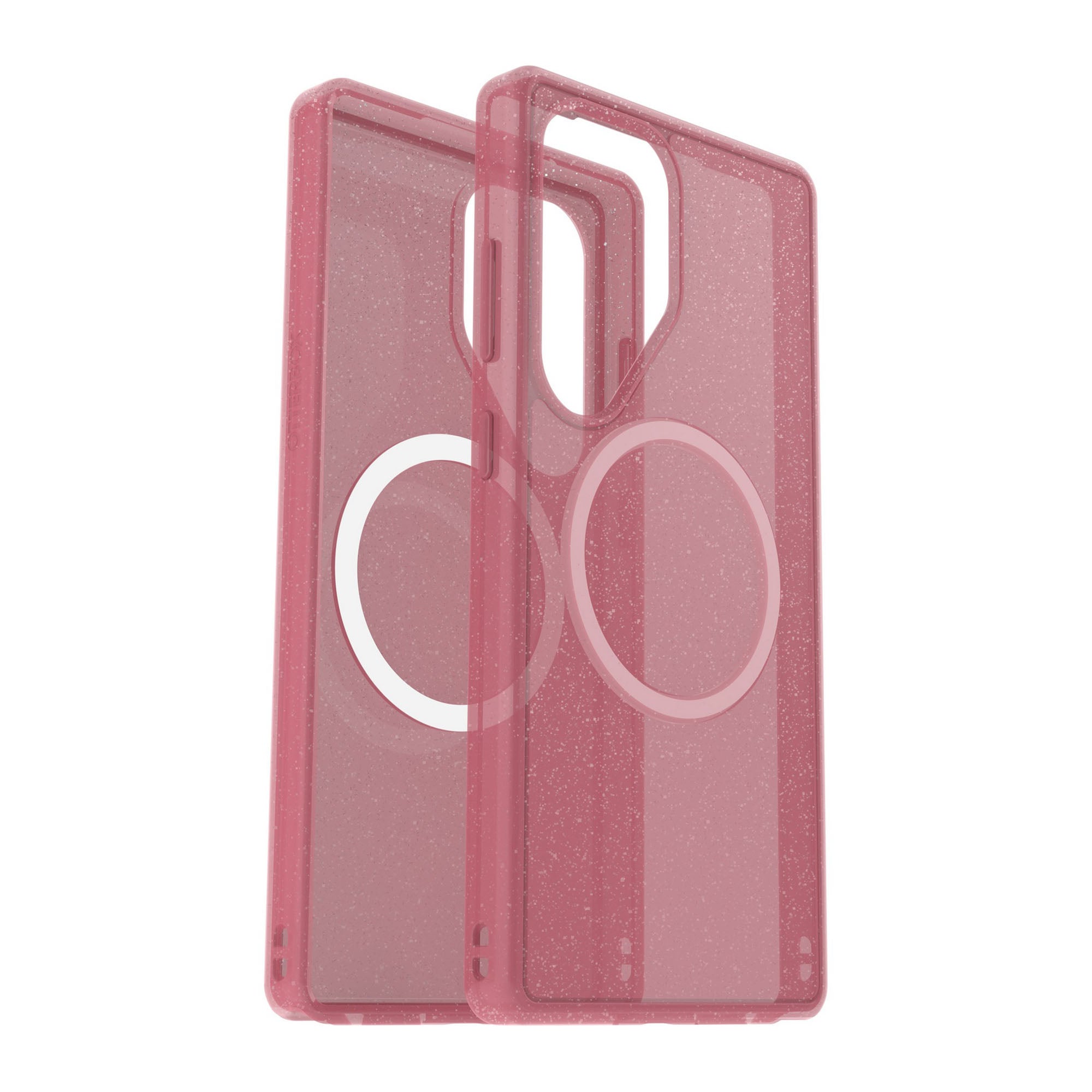 Samsung Galaxy S25 Ultra Otterbox Symmetry Series w/Magnets Clear Case - Pink - Thimbleberry - 15-13824