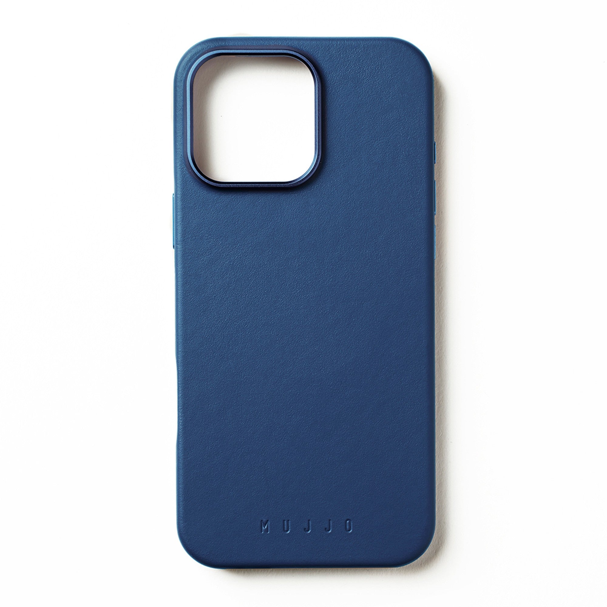 iPhone 16 Pro Max Mujjo Full Leather w/MagSafe Case - Monaco Blue - 15-13835