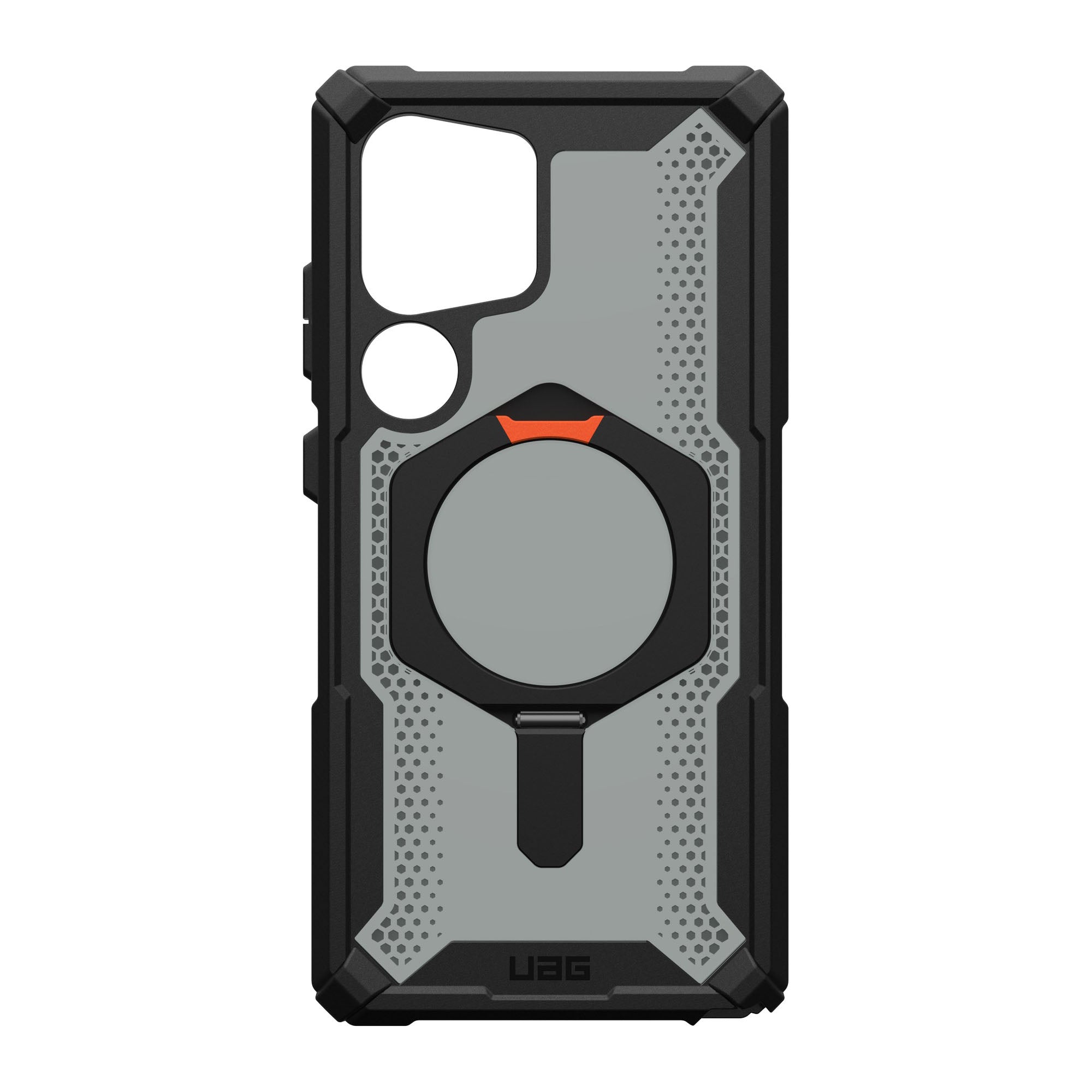 Samsung Galaxy S25 Ultra UAG Plasma XTE Kickstand w/Magnets Case - Black/Orange - 15-13866