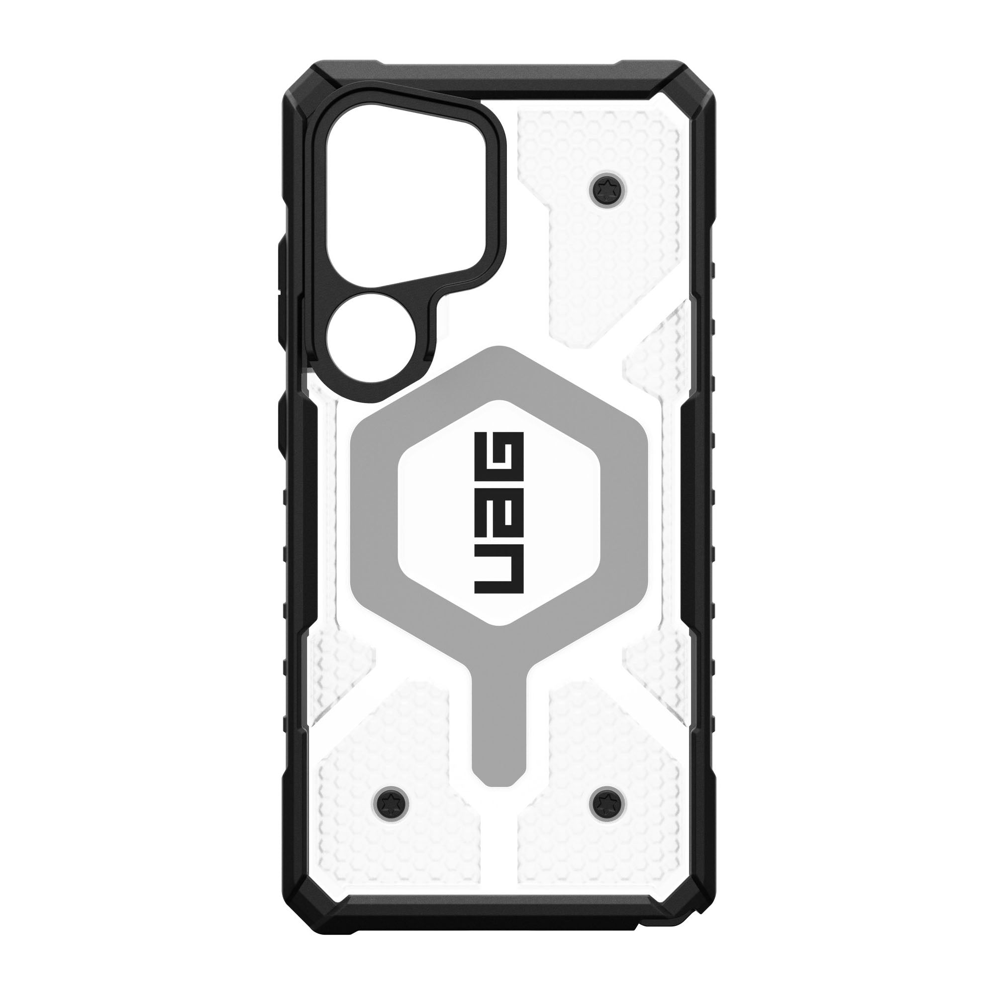 Samsung Galaxy S25 Ultra UAG Pathfinder Clear w/Magnets Case - Ice - 15-13876