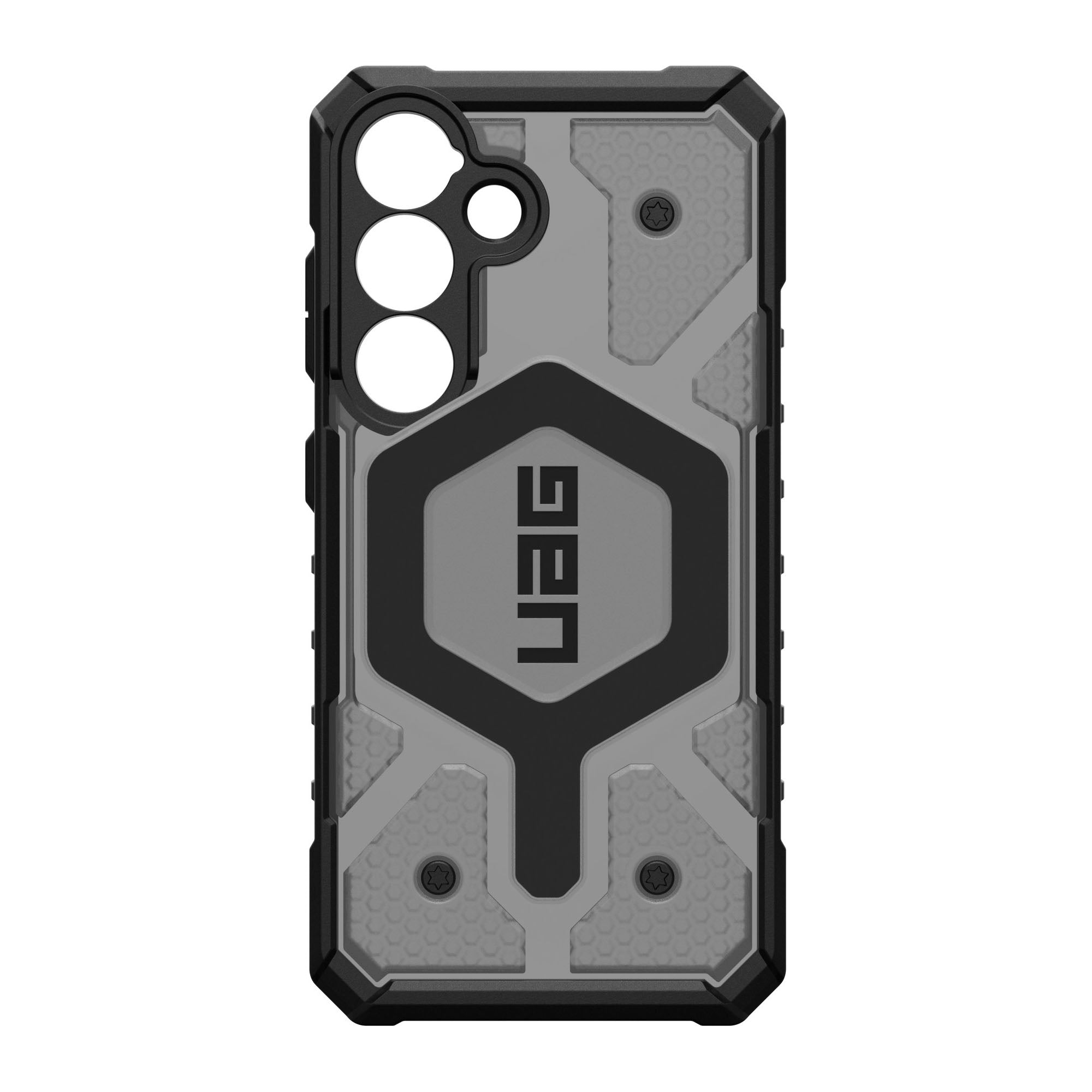 Samsung Galaxy S25 UAG Pathfinder Clear w/Magnets Case - Ash - 15-13877