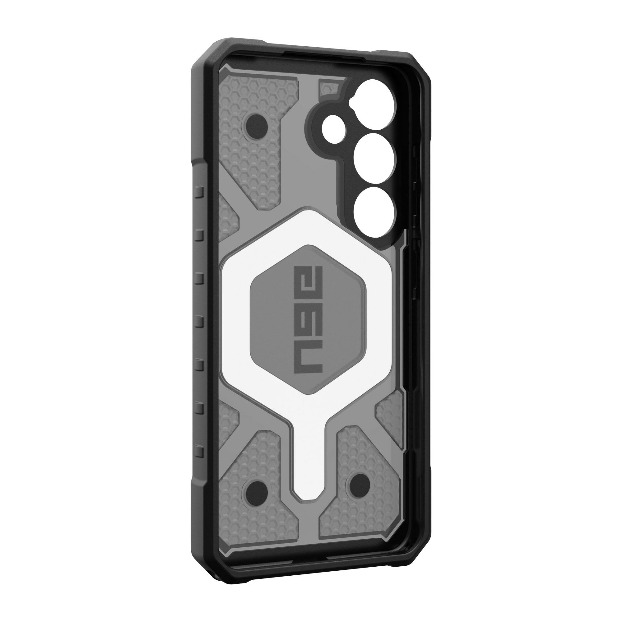 Samsung Galaxy S25 UAG Pathfinder Clear w/Magnets Case - Ash - 15-13877