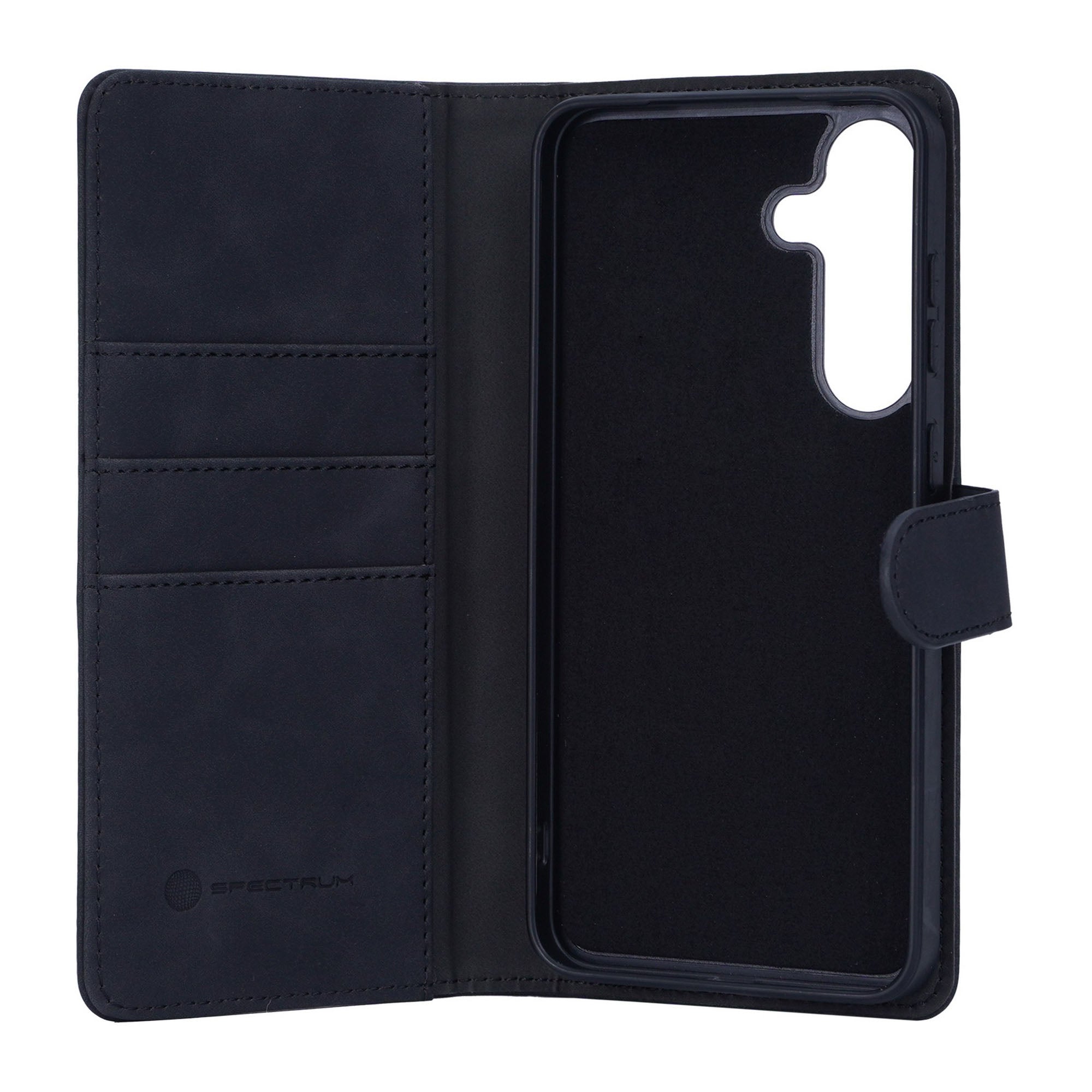 Samsung Galaxy S25+/S24+ SPECTRUM Folio Slim Detachable 2-1 Wallet Case - Black - 15-13896