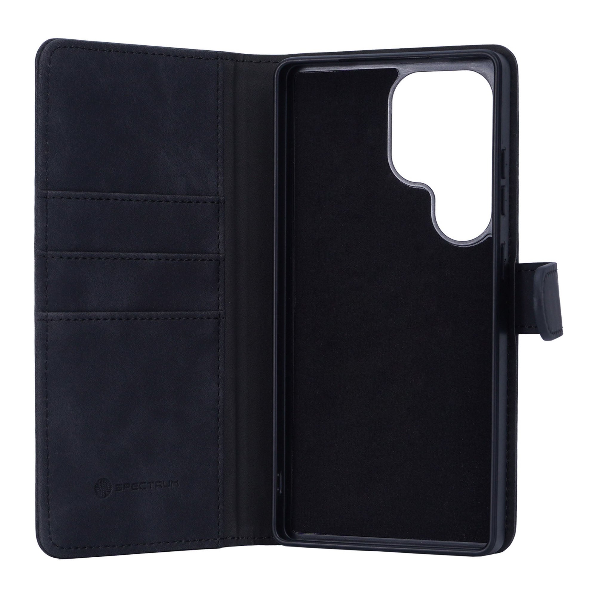 Samsung Galaxy S25 Ultra SPECTRUM Folio Slim Detachable 2-1 Wallet Case - Black - 15-13897