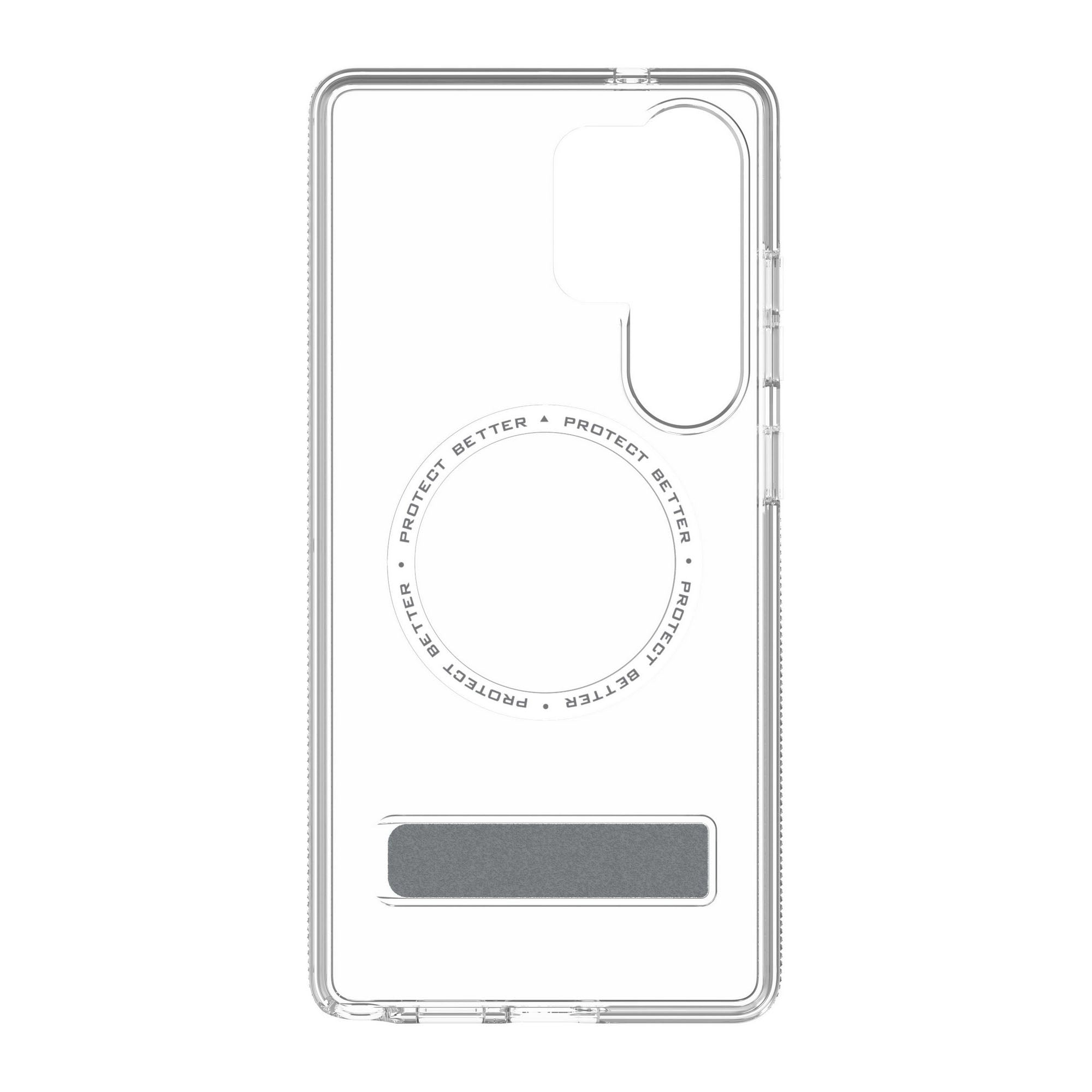 Samsung Galaxy S25 Ultra ZAGG Graphene Crystal Palace Snap Kickstand Case - Clear - 15-13987