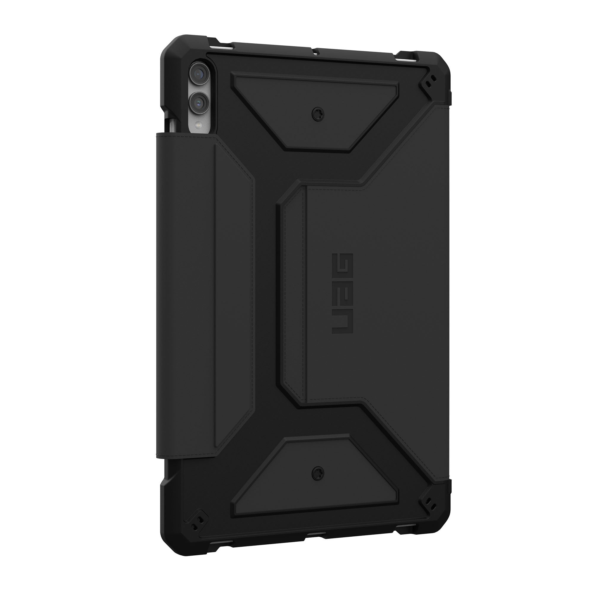 Samsung Galaxy Tab S10 Plus 12.4  UAG Metropolis SE Folio Case - Black - 15-14057