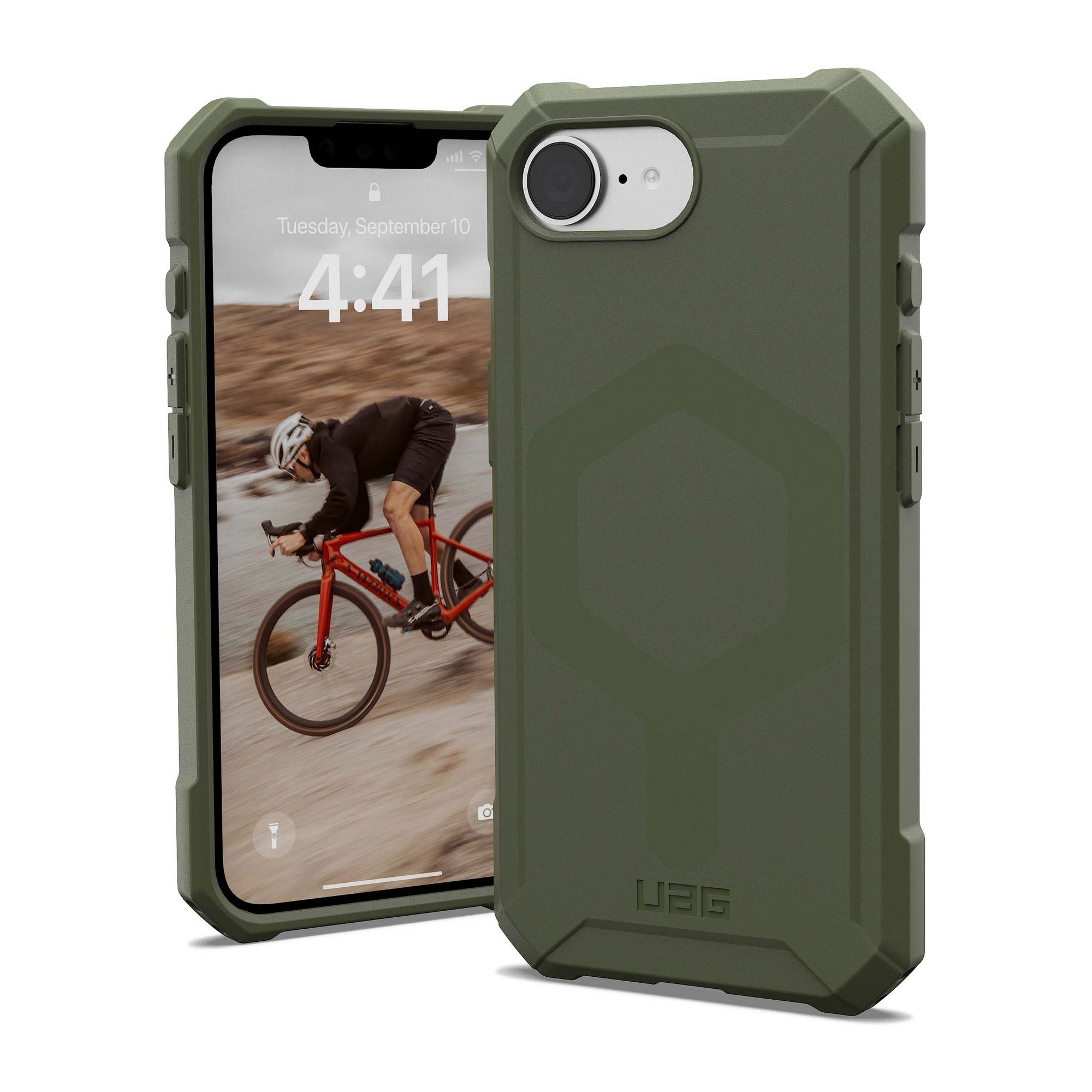 iPhone 16e UAG Essential Armor MagSafe Case - Olive Drab - 15-14086