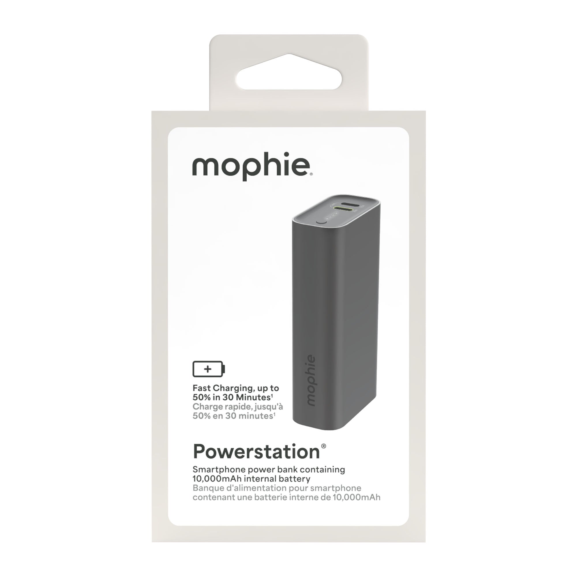 Mophie 10,000 mAh Powerstation - Black - 15-14144