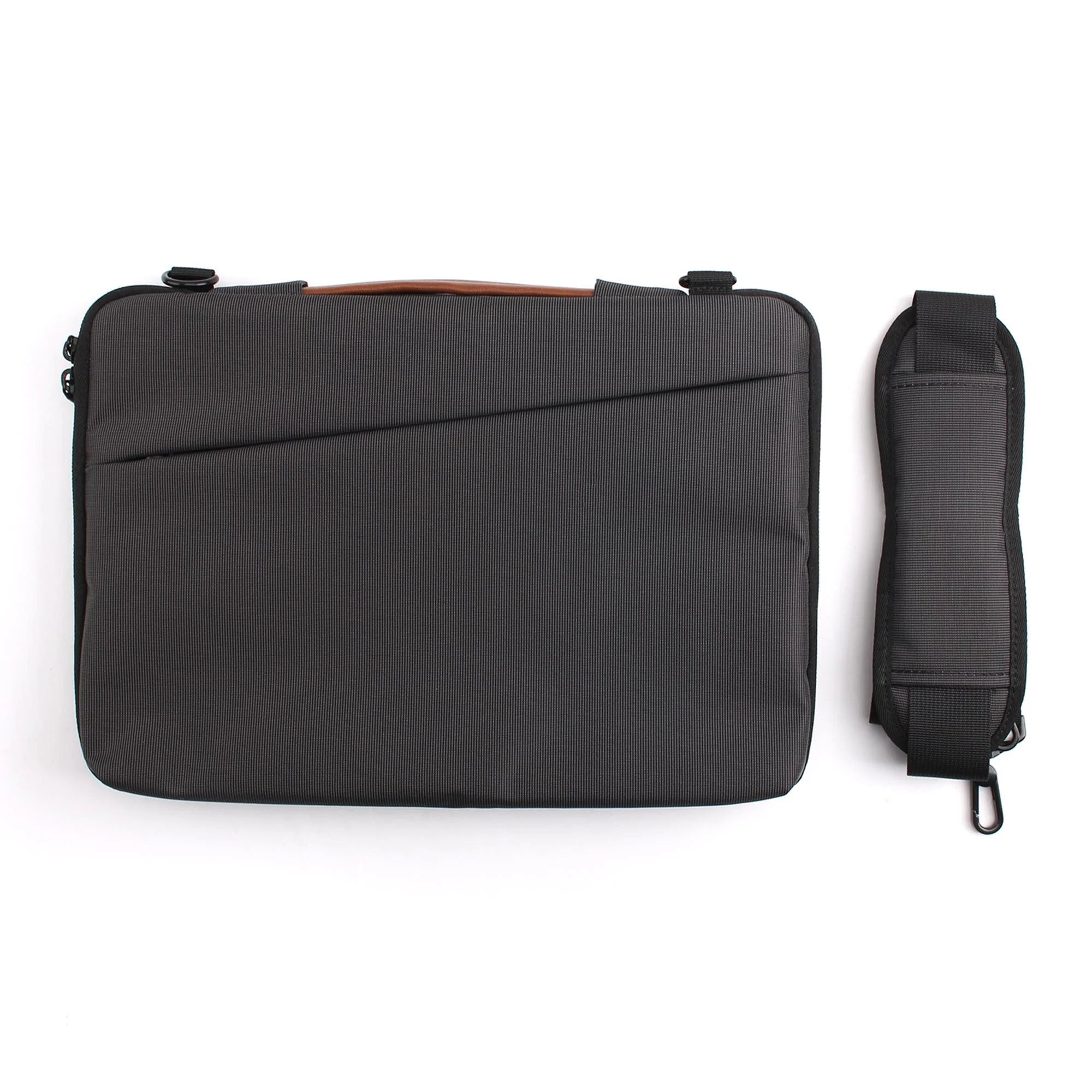 JCPal Tofino Messenger Sleeve 13/14-inch - Black - 15-14168