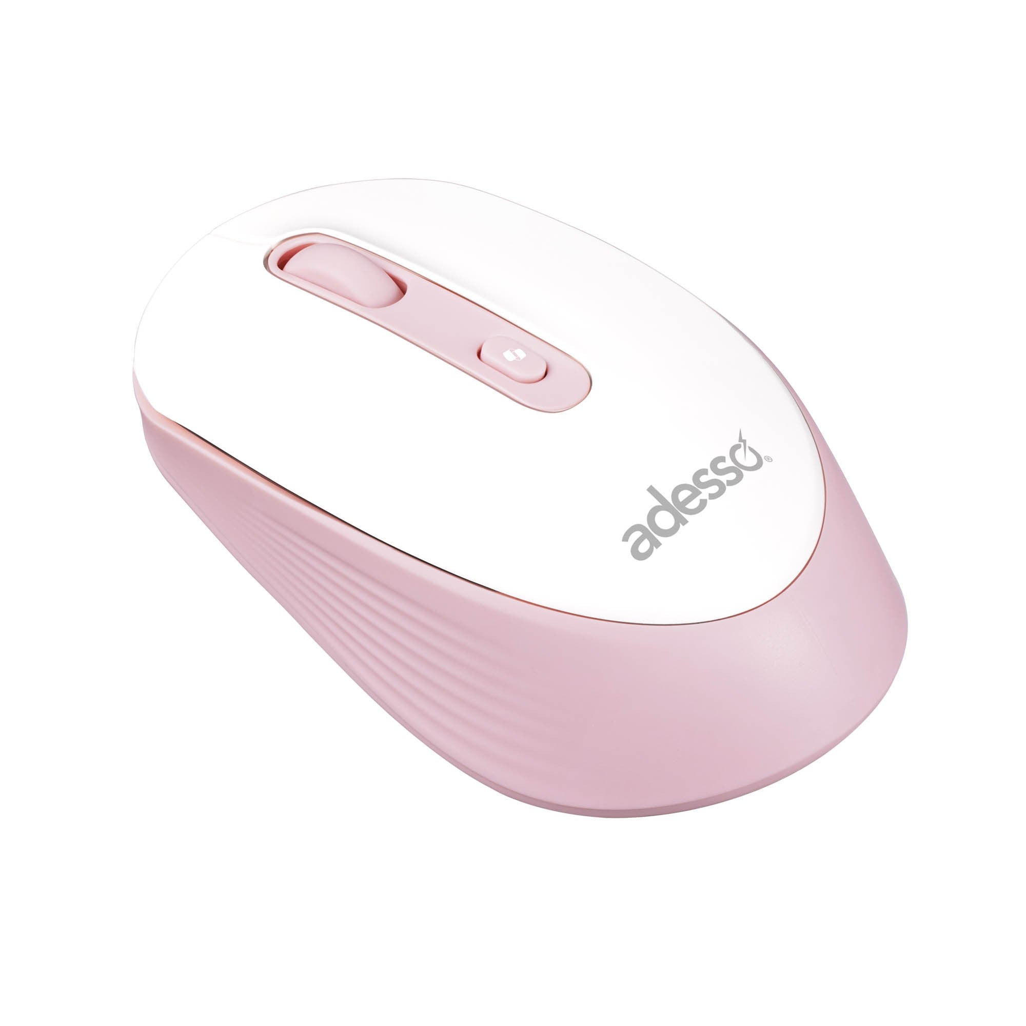 Adesso Wireless Mouse with AI CoPilot Shortcut Button - Pink - 15-14262