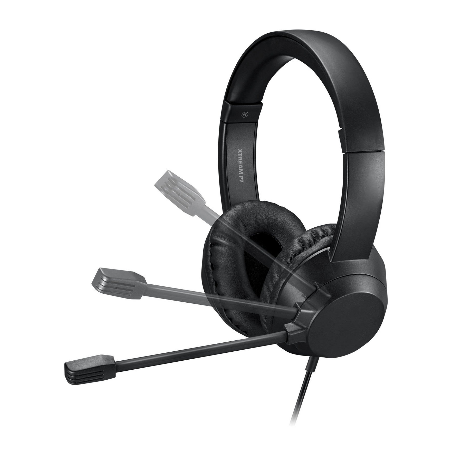 Adesso AI Copilot Headset w/microphone, Volume, Mute, answer/end call - USB-C - USB-A - 15-14270