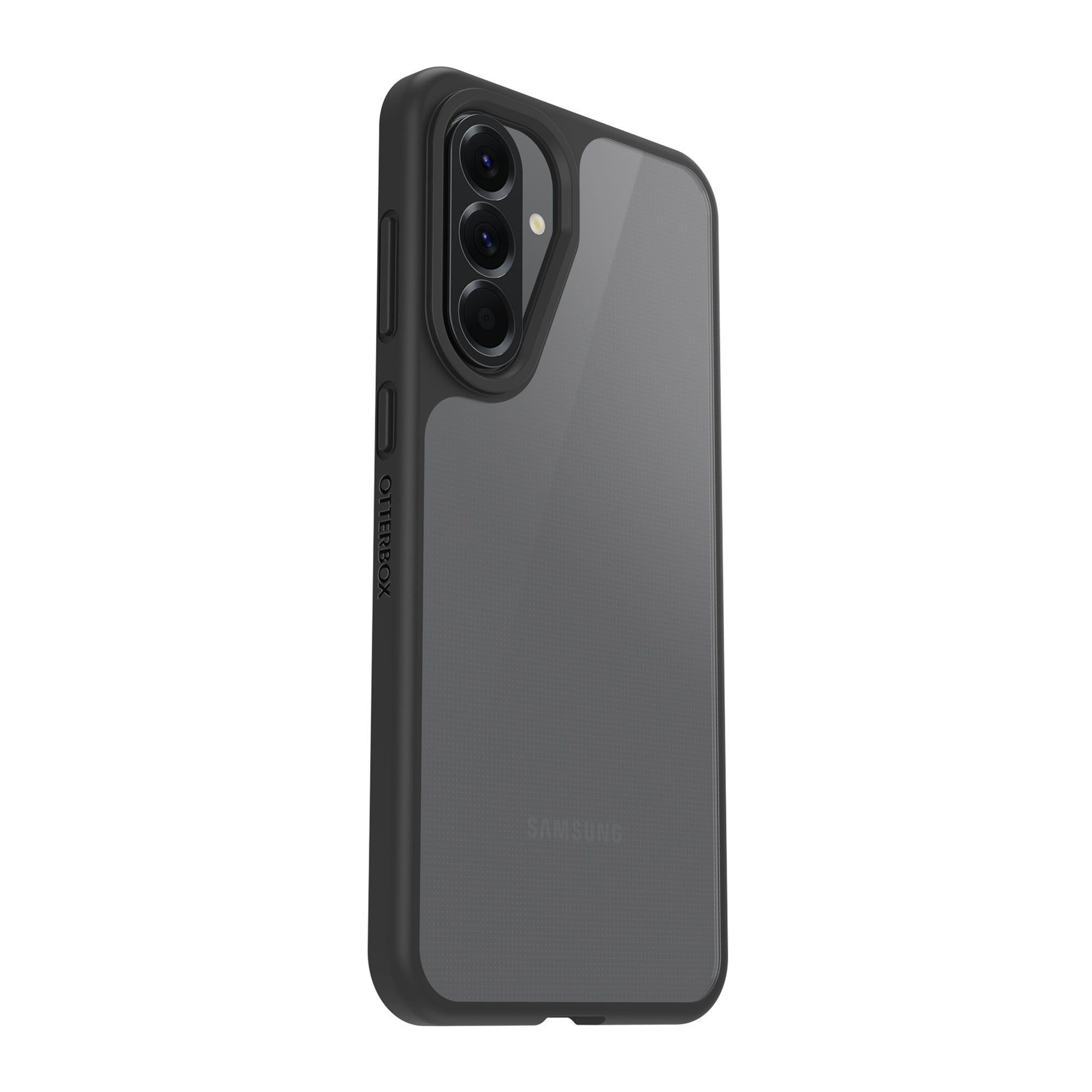 Samsung Galaxy A56 5G Otterbox React Series Case - Clear/Black - Black Crystal - 15-14384