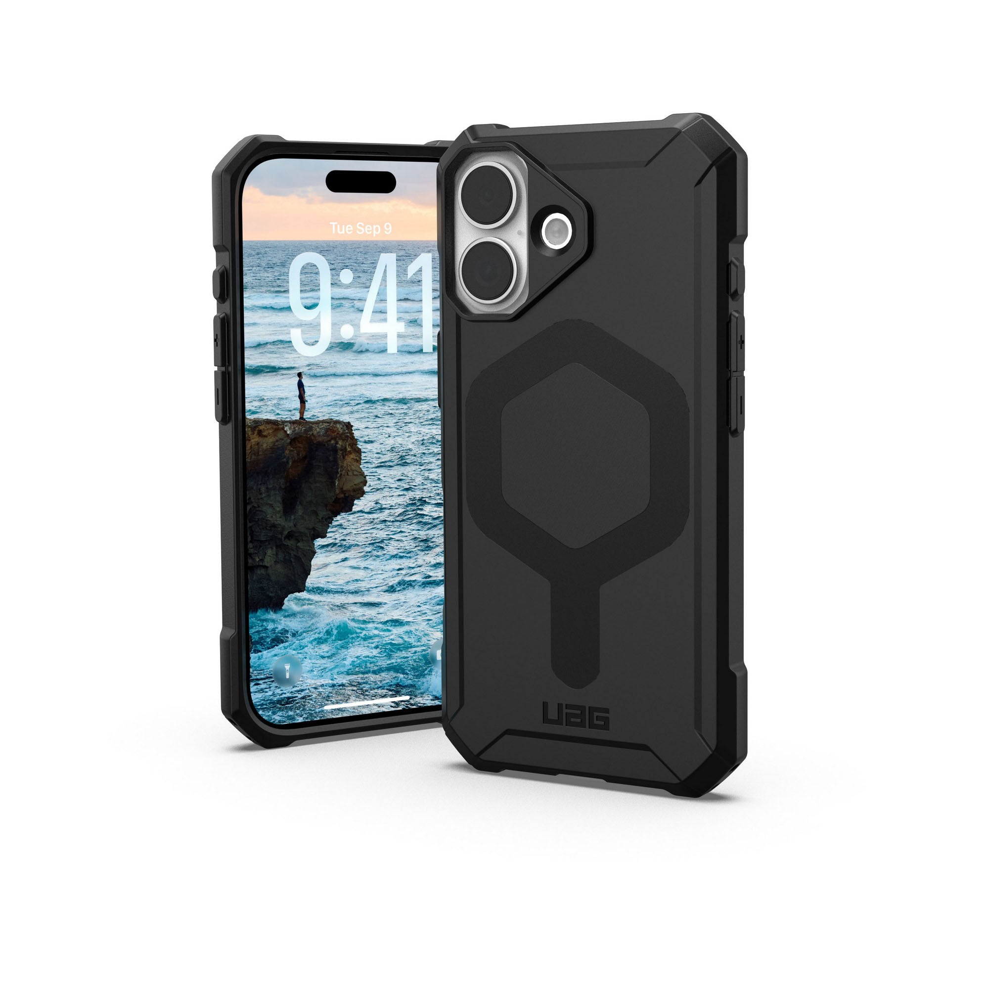 iPhone 17 UAG Essential Armor MagSafe Case - Black - 15-14462